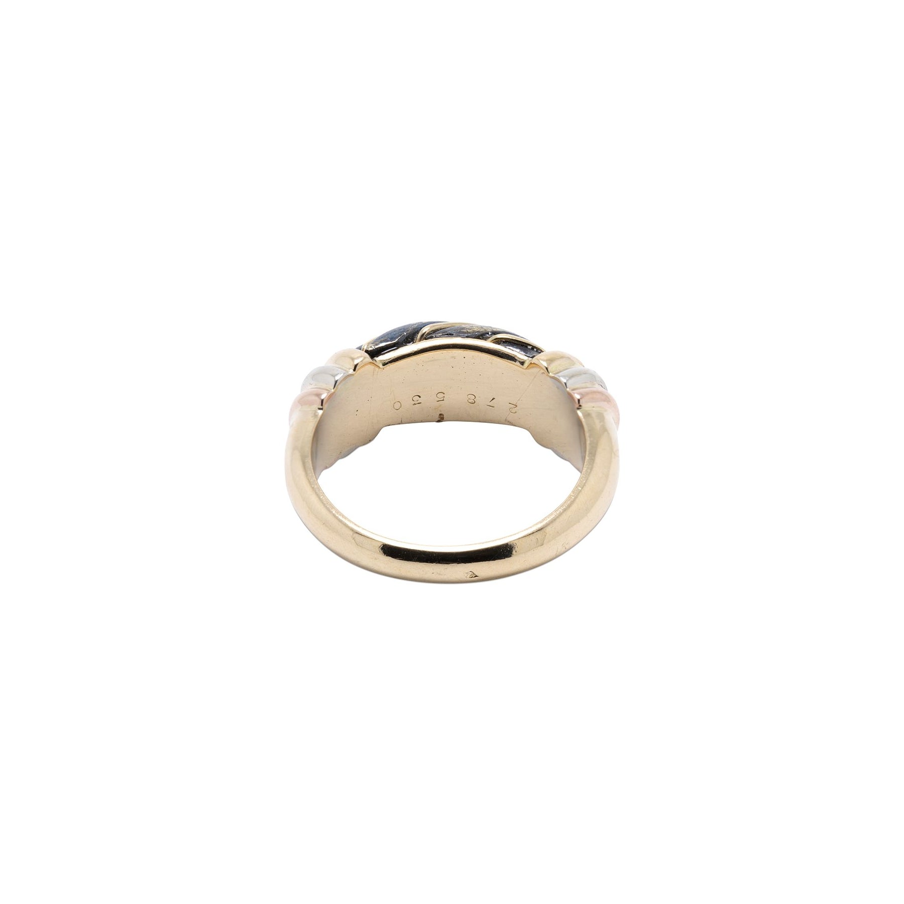 Cartier Vintage Hematite Trinity Ring