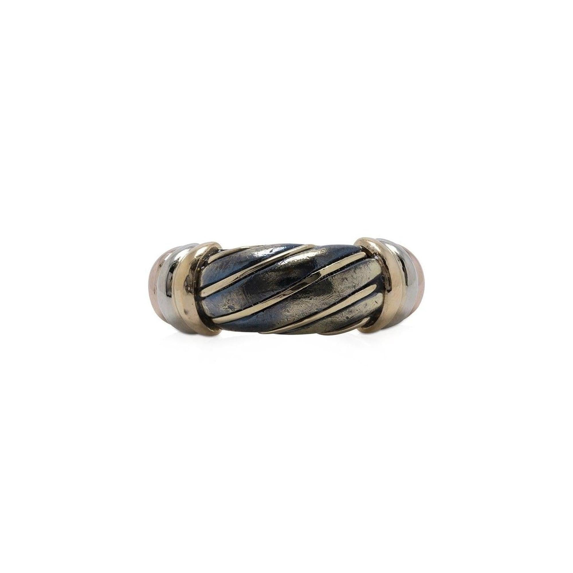 Cartier Vintage Hematite Trinity Ring