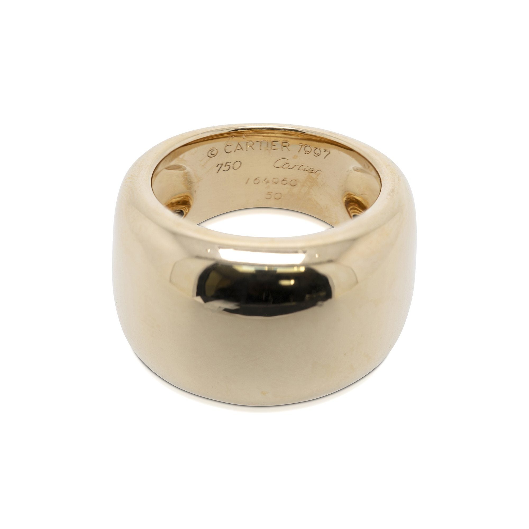 Cartier Vintage Nouvelle Vague Dome Ring