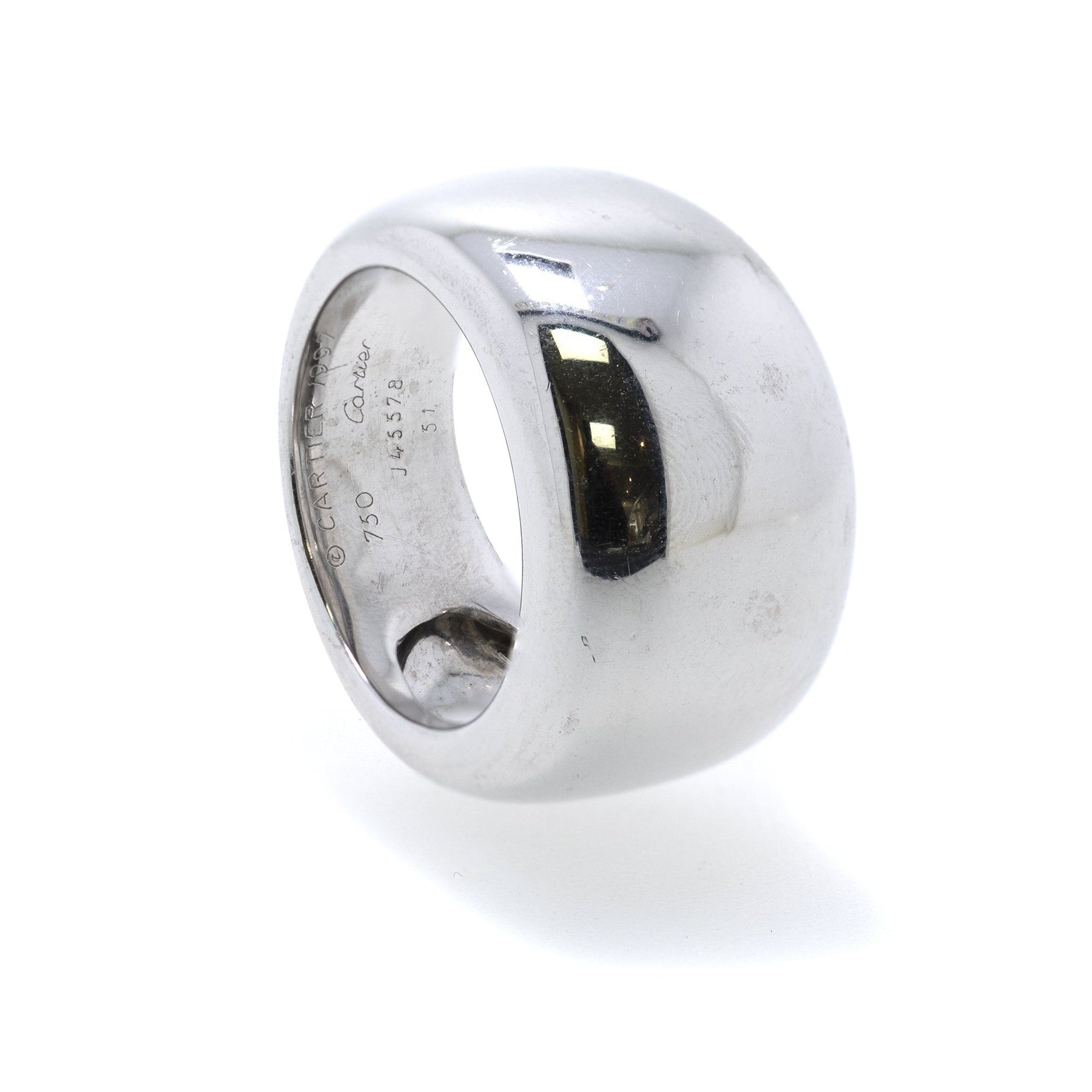 Cartier Vintage Nouvelle Vague Dome Ring