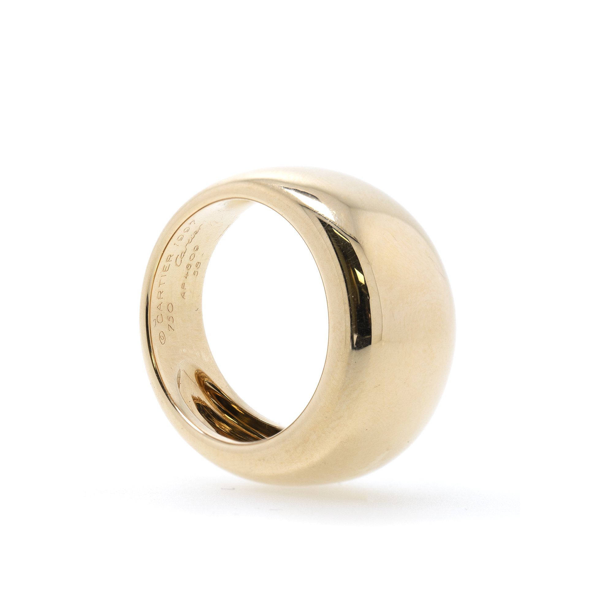 Cartier Vintage Nouvelle Vague Dome Ring