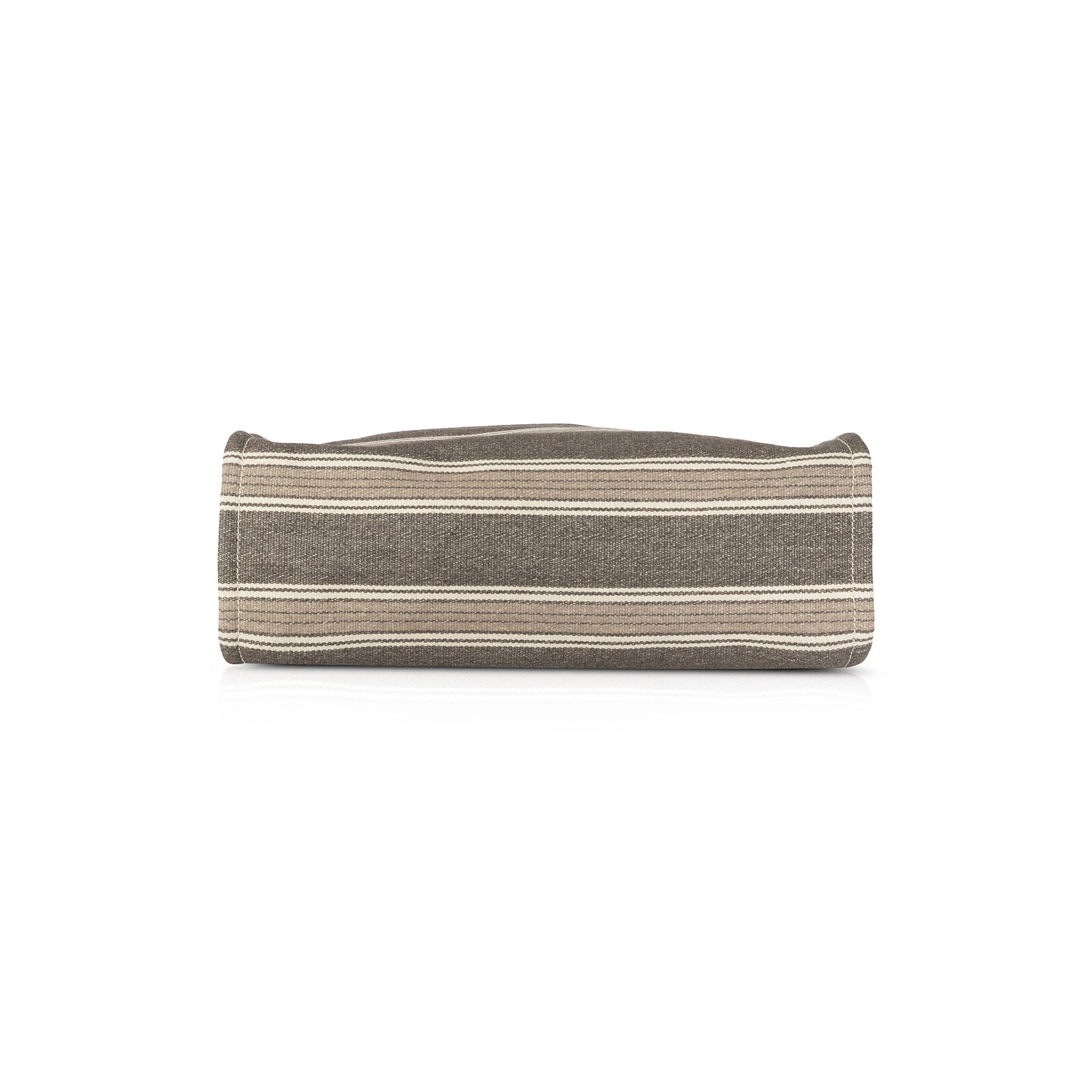 Celine 2019 Striped Jacquard Cabas Tote