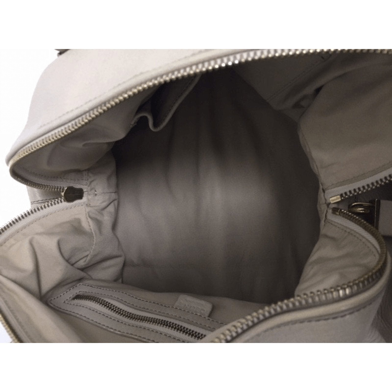 Celine Grey Padlock Deer Skin Bag