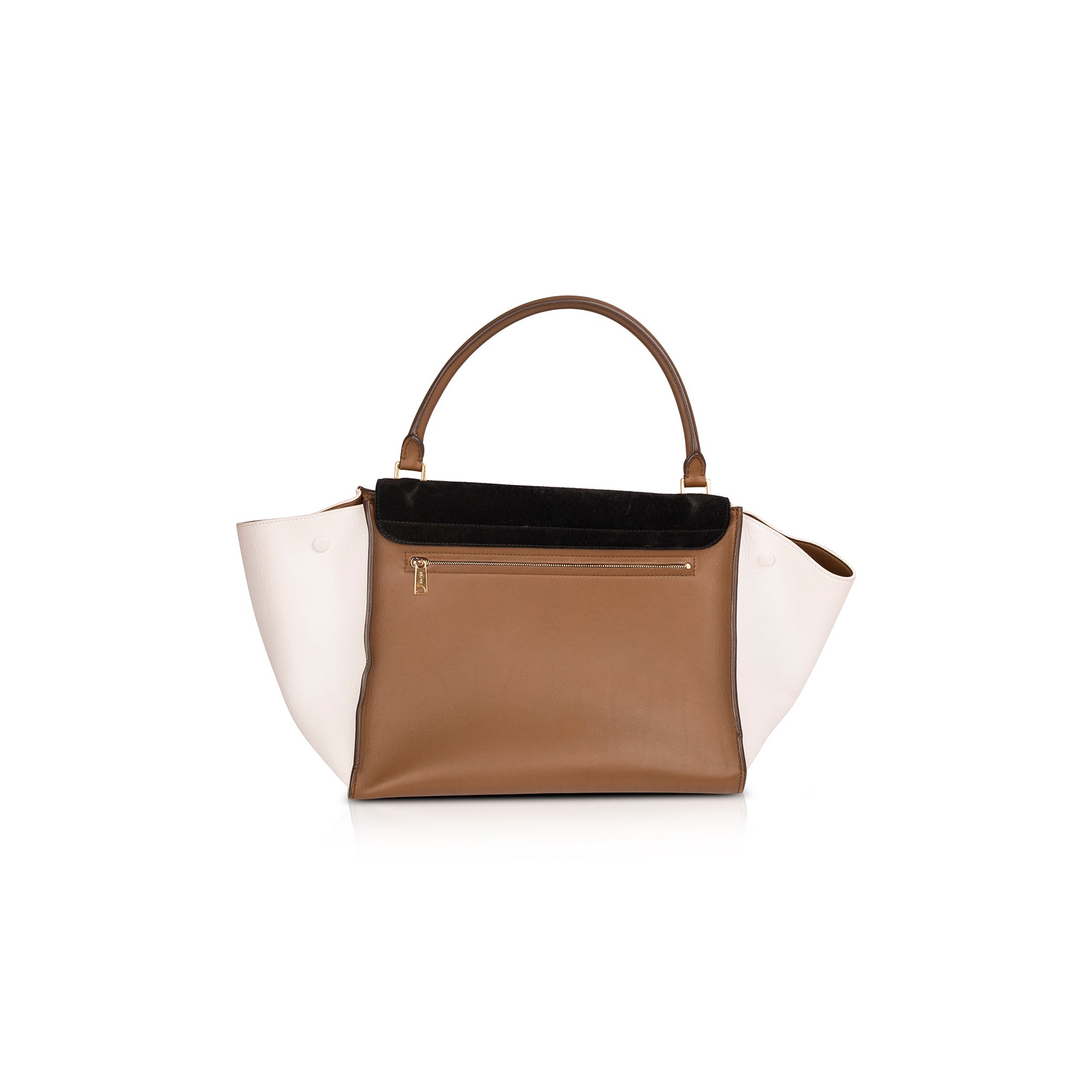 Celine Large Tricolor Trapeze Bag