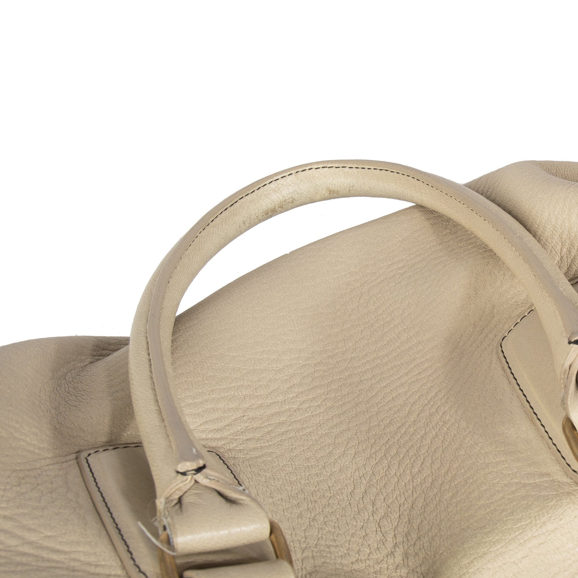 Celine Leather Bowling Bag