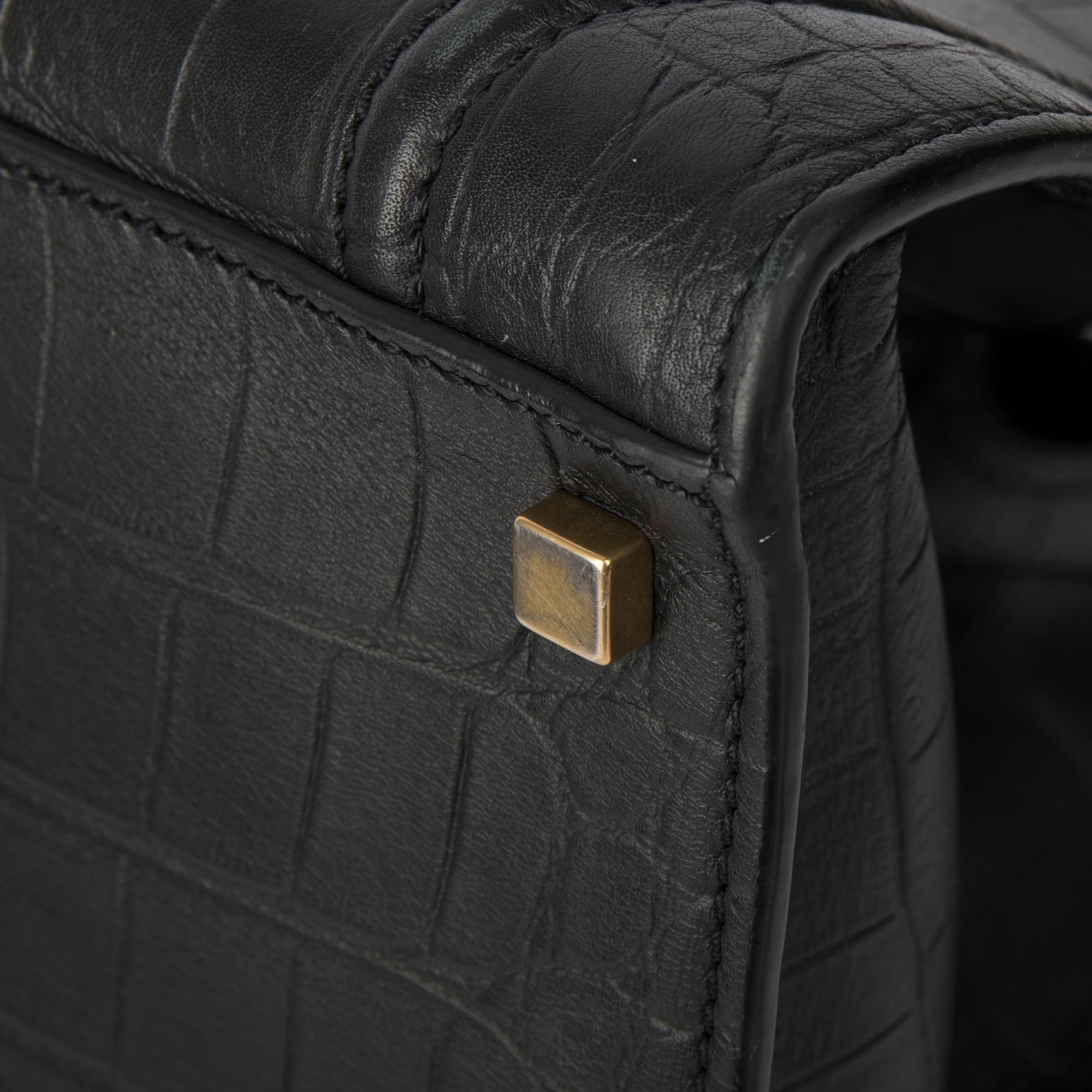 Celine Medium Embossed Luggage Phantom Tote