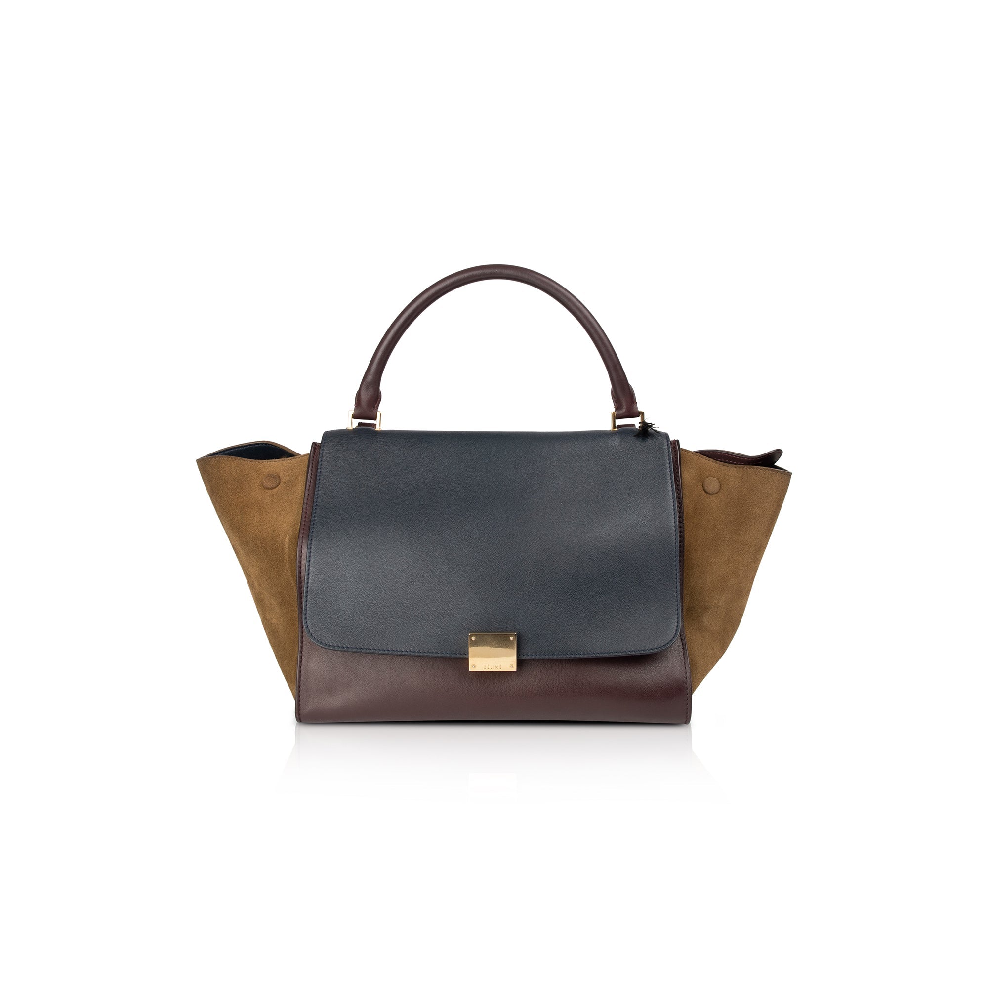 Celine Medium Tricolor Trapeze Bag