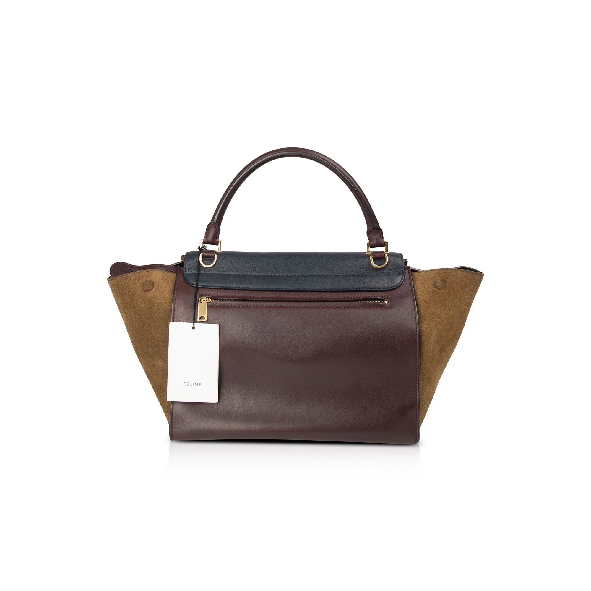 Celine Medium Tricolor Trapeze Bag