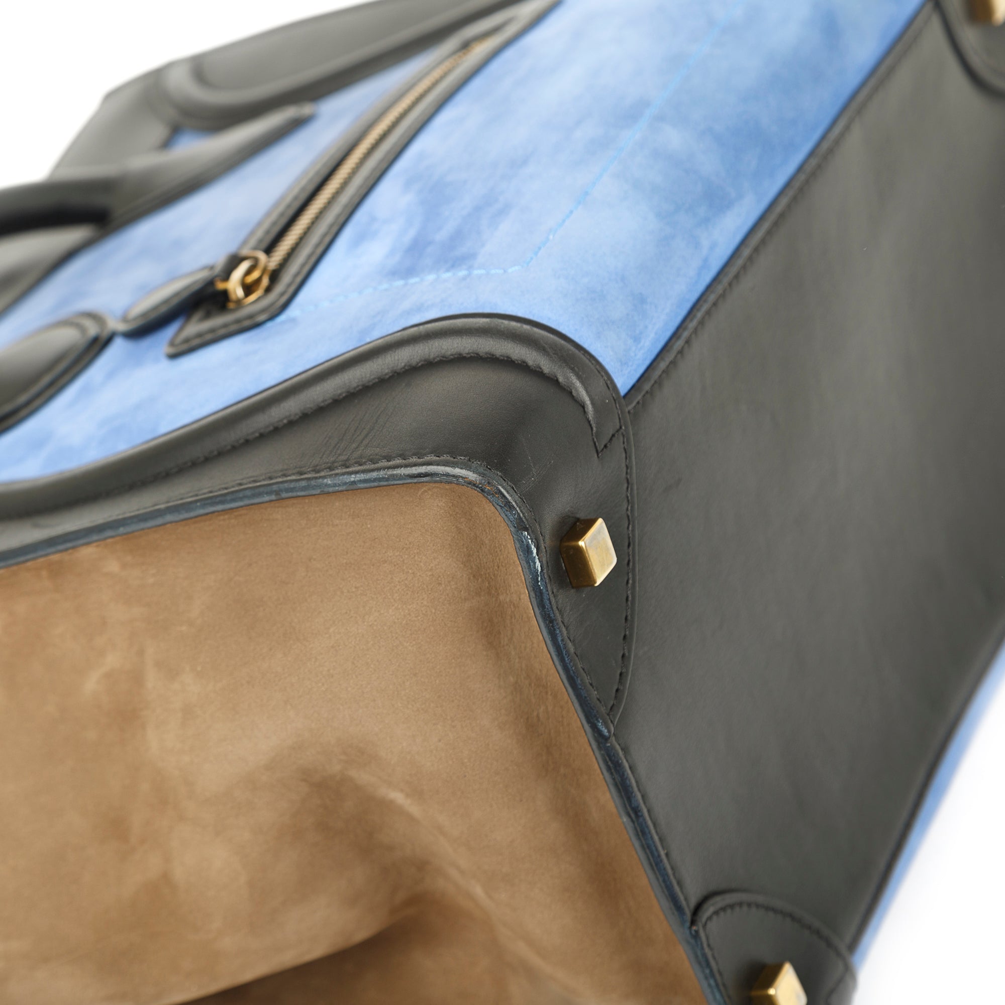 Celine Tricolour Mini Luggage Tote