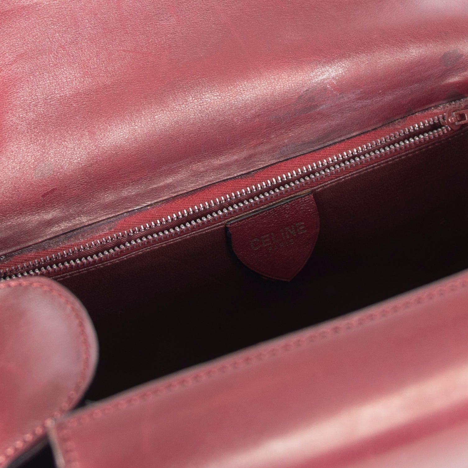 Celine Vintage Leather Crossbody Bag