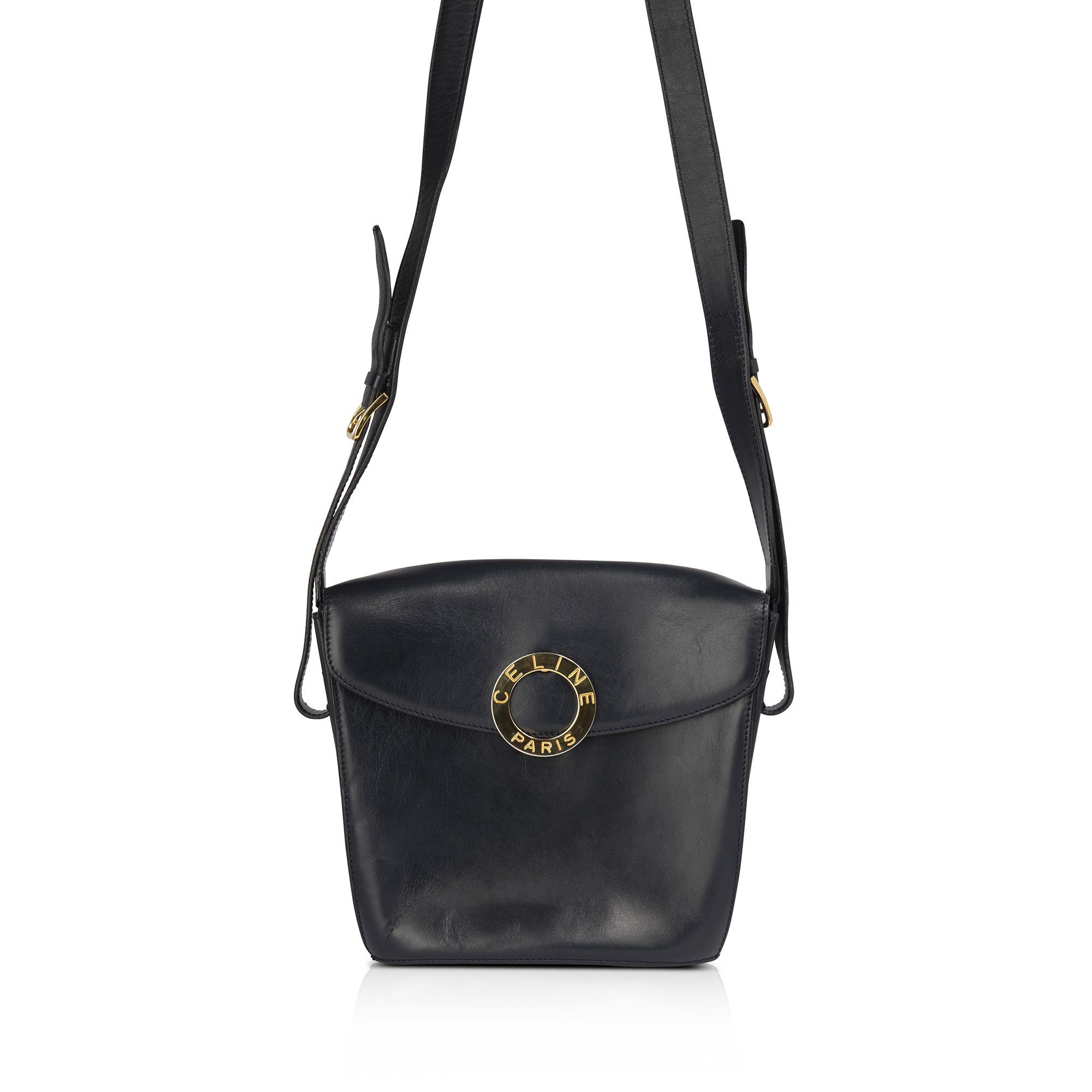 Celine Vintage Leather Crossbody Bag