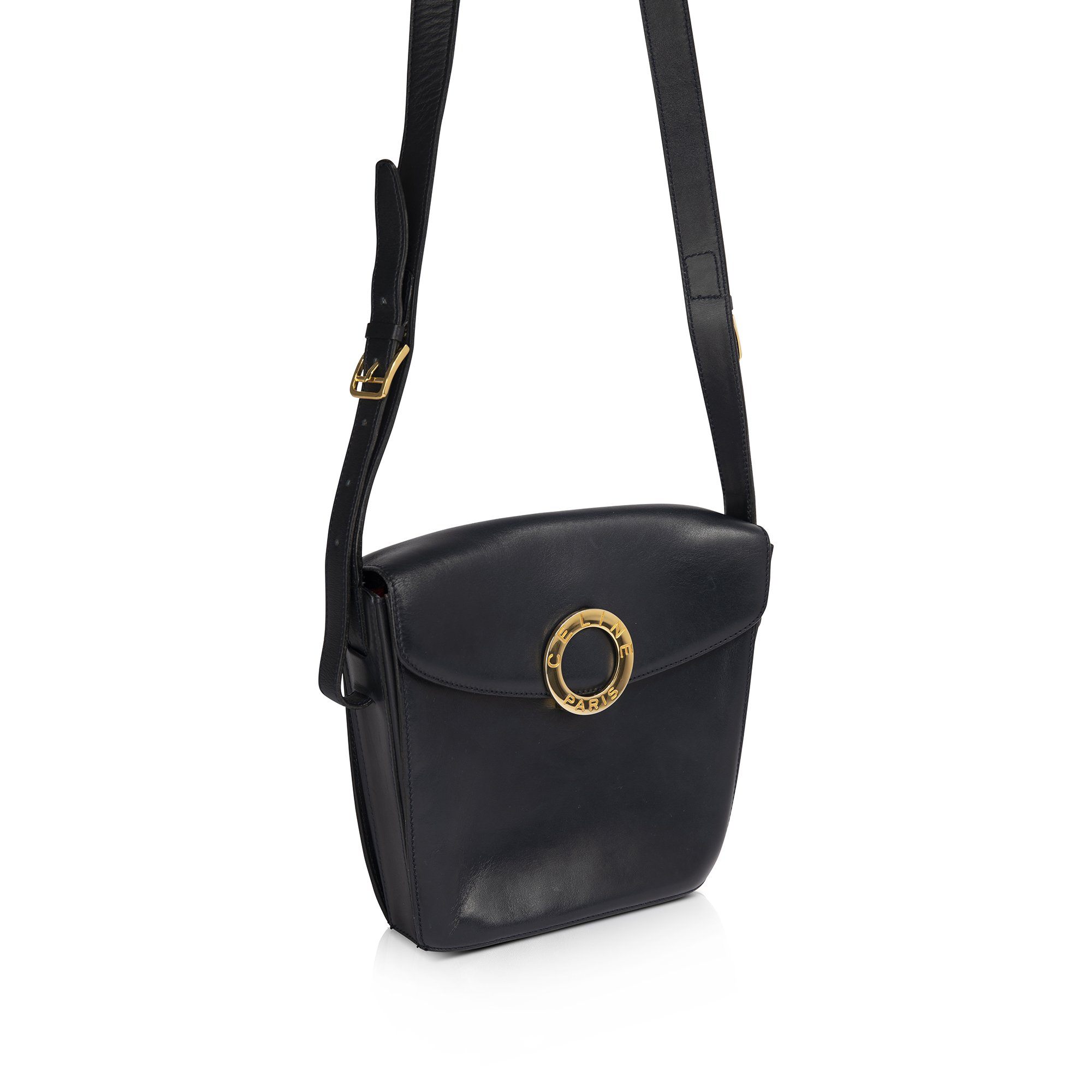 Celine Vintage Leather Crossbody Bag