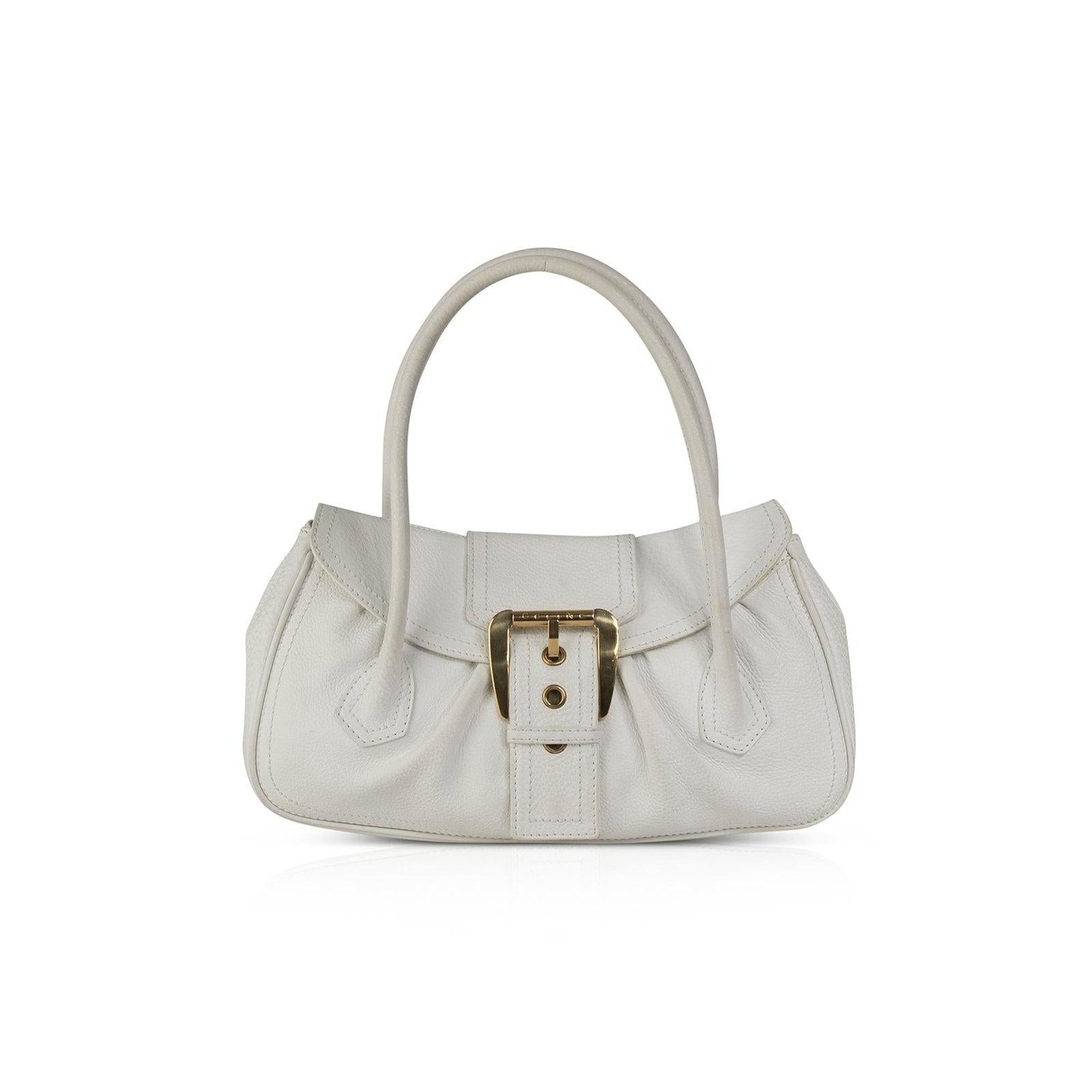 Celine Vintage Leather Handle Bag