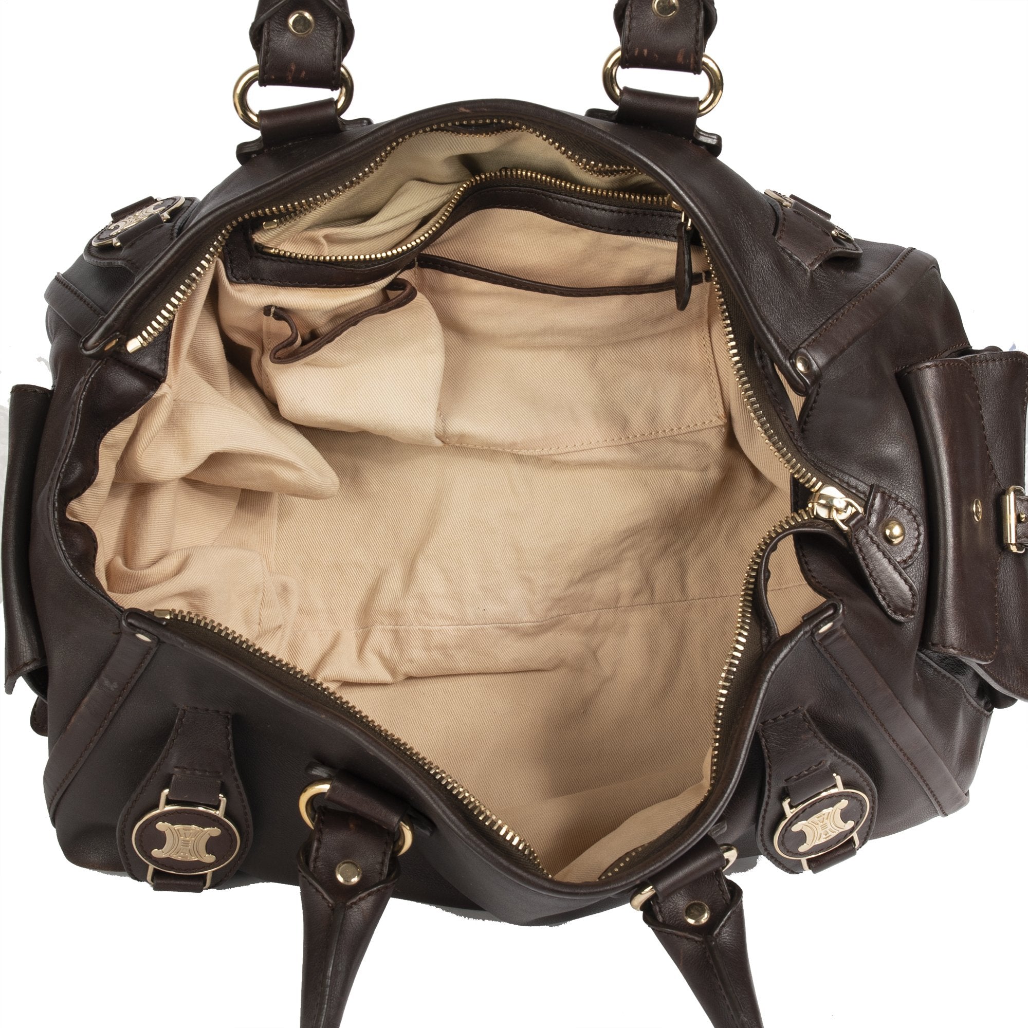 Celine Vintage Leather Shoulder Bag – OLIVER'S