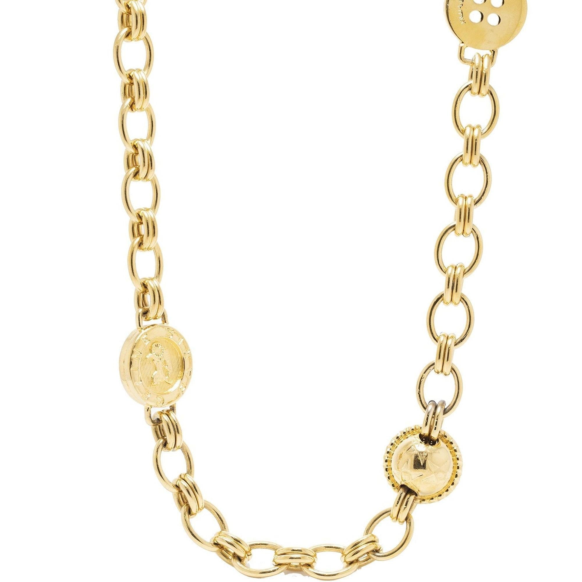 Celine Vintage Link Necklace