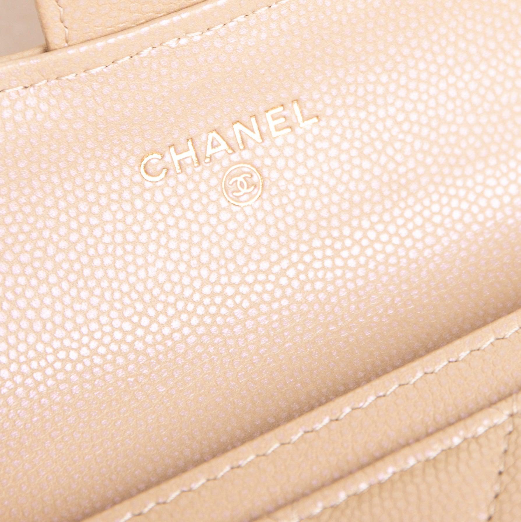 Chanel 2021 Caviar Classic Card Holder w/ Box & Authenticity Card