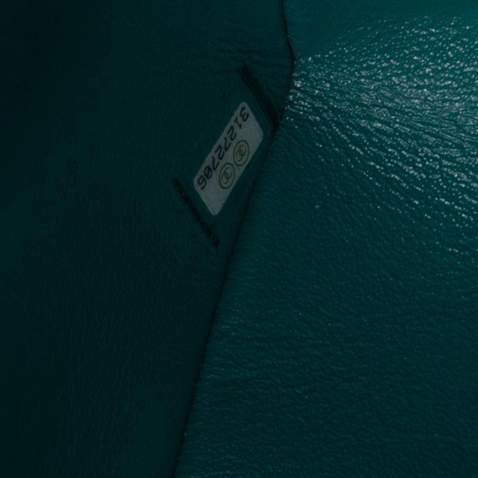 Chanel 2021 Green Iridescent Classic Mini Rectangular Flap Bag w/ Box & Authenticity Card