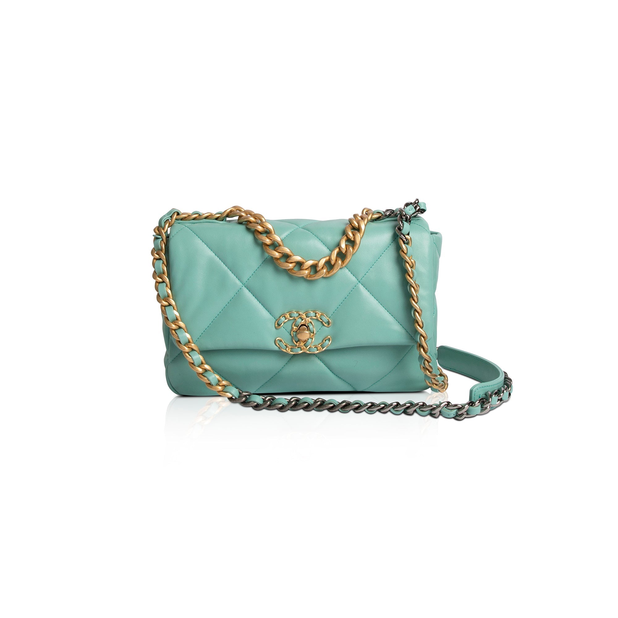 Chanel 2021 Medium 19 Flap Bag w/ Box & Authenticity Card