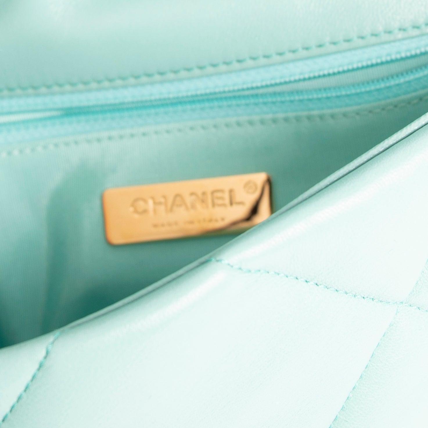 Chanel 2021 Medium 19 Flap Bag w/ Box & Authenticity Card