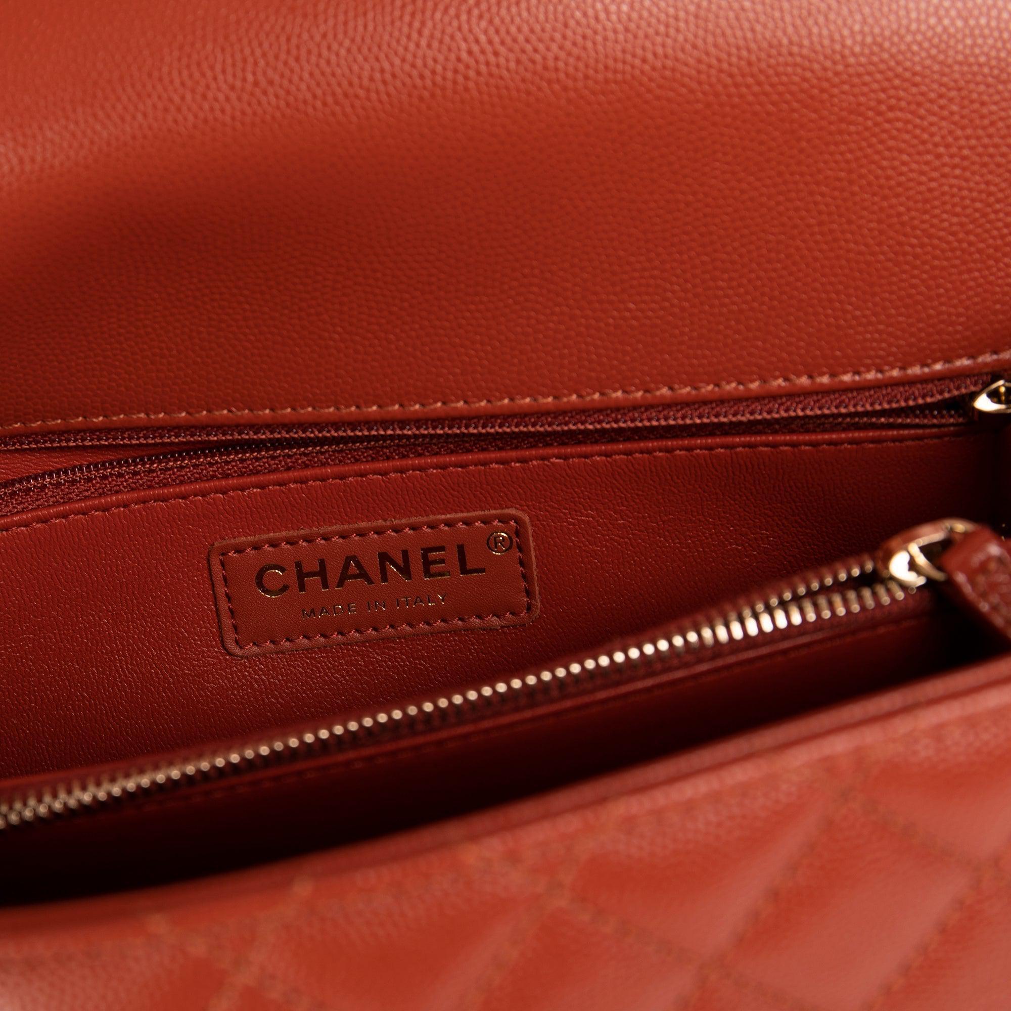 Chanel 2021 Medium Coco Handle Bag w/ Box