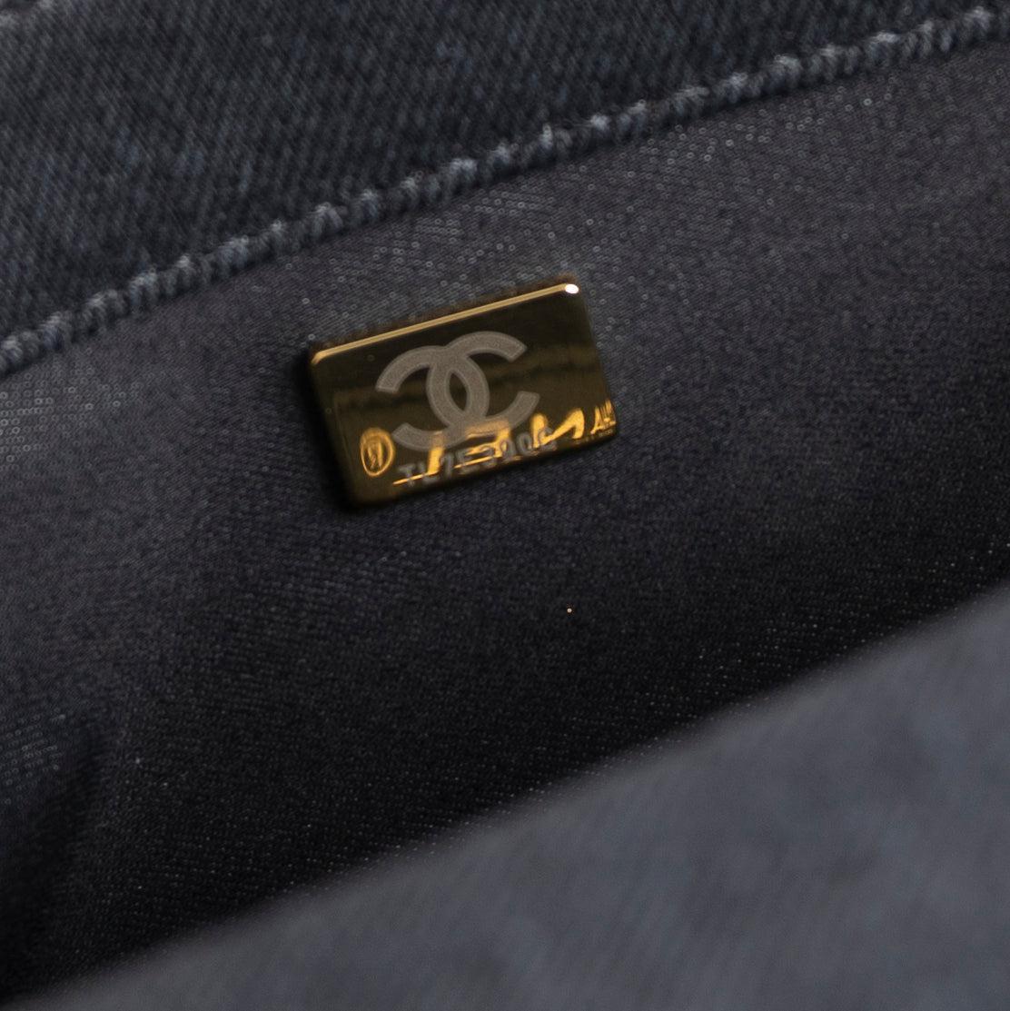 Chanel 2022 Denim Mood Medium Flap Bag w/ Box