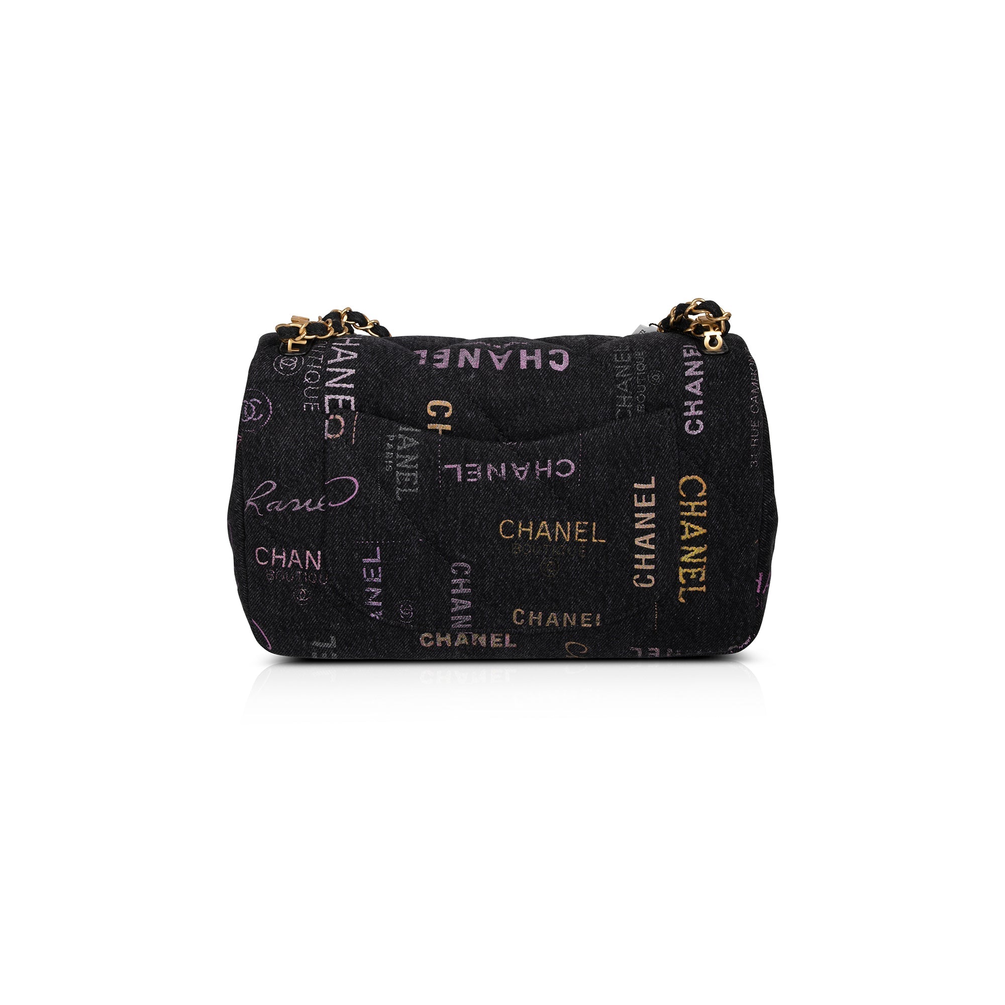 Chanel 2022 Denim Mood Medium Flap Bag w/ Box