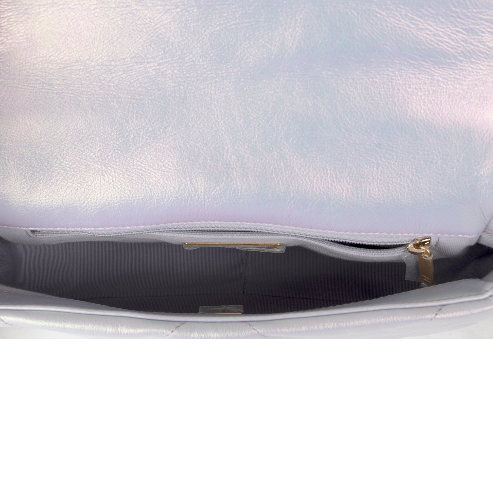 Chanel 2022 Iridescent Medium 19 Flap Bag w/ Box