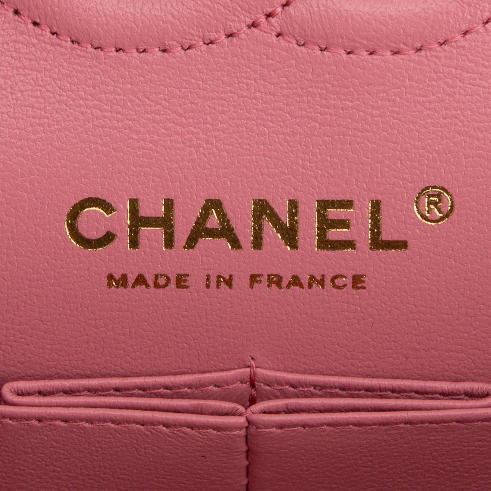 Chanel 2022 Pink Caviar Classic Medium Double Flap Bag