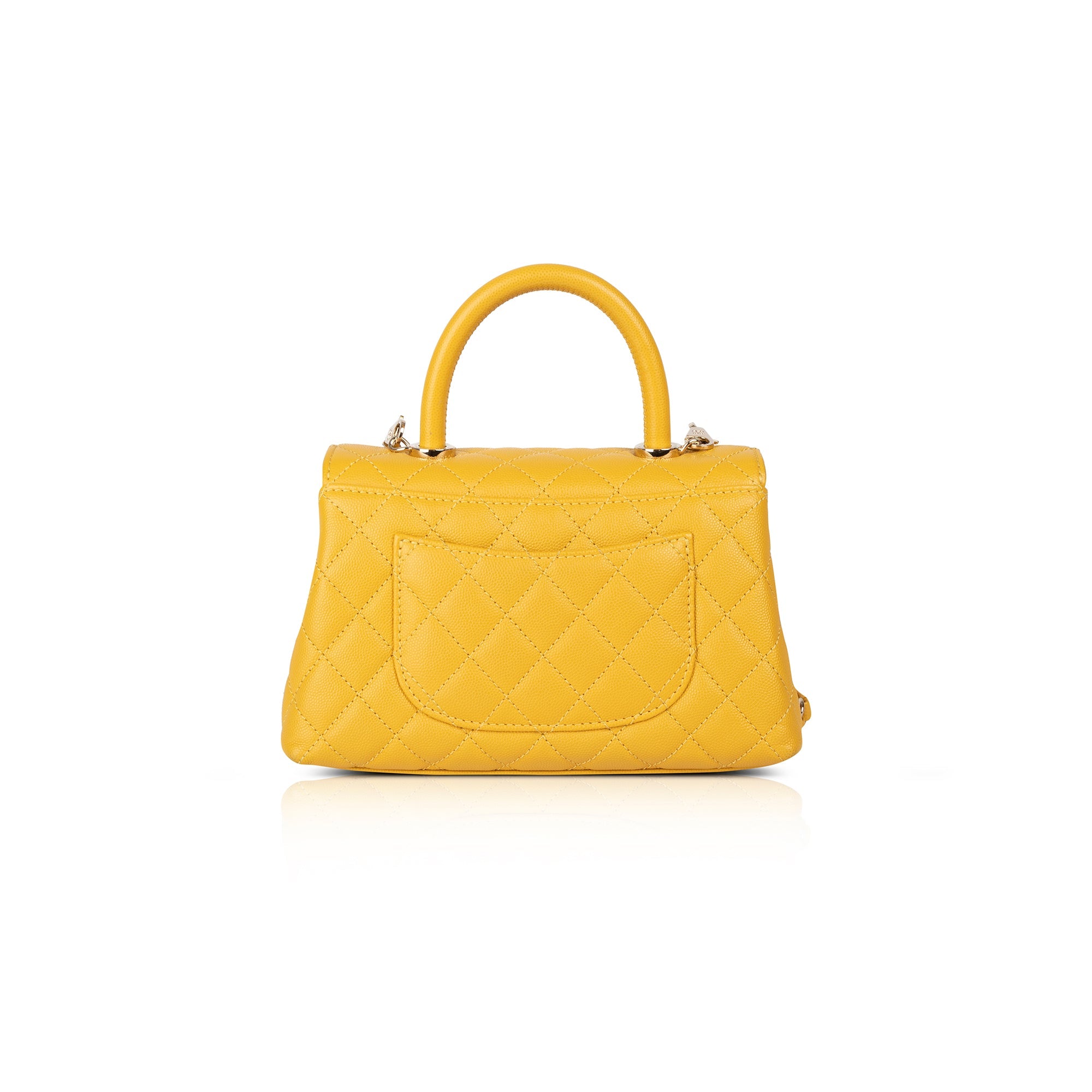 Chanel 2022 Small Coco Handle Bag w/ Box & Receipt