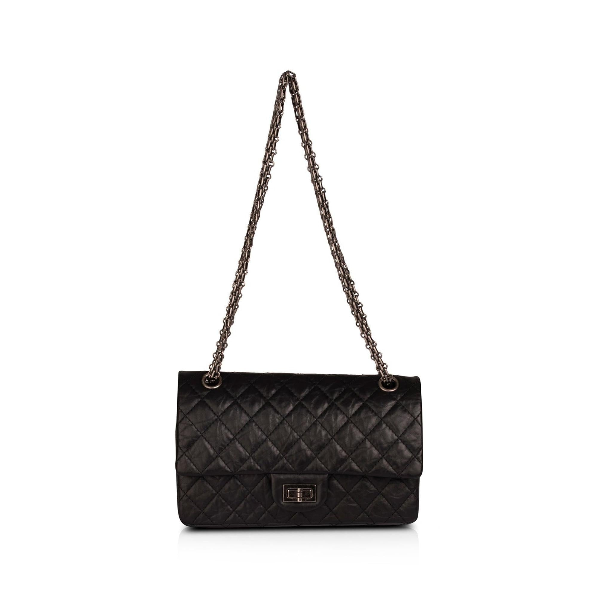 Chanel 2.55 Reissue 225 Double Flap Bag w/ Box