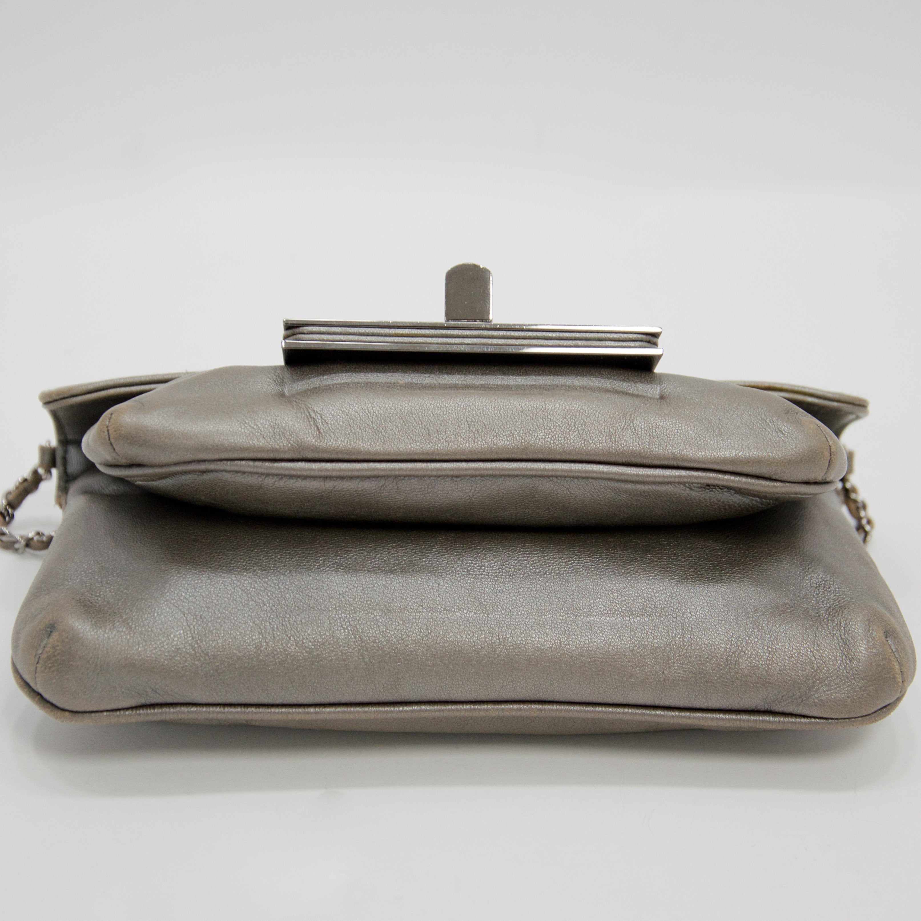 Chanel 2.55 Reissue Mademoiselle Giant Turn Lock Crossbody Bag