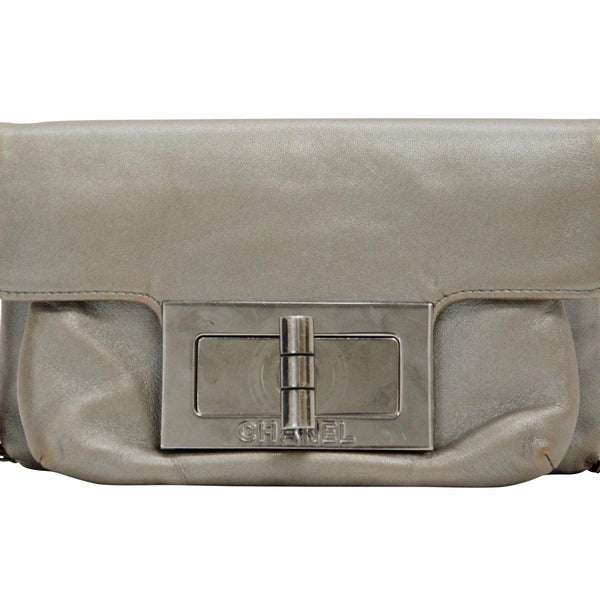 Chanel 2.55 Reissue Mademoiselle Giant Turn Lock Crossbody Bag