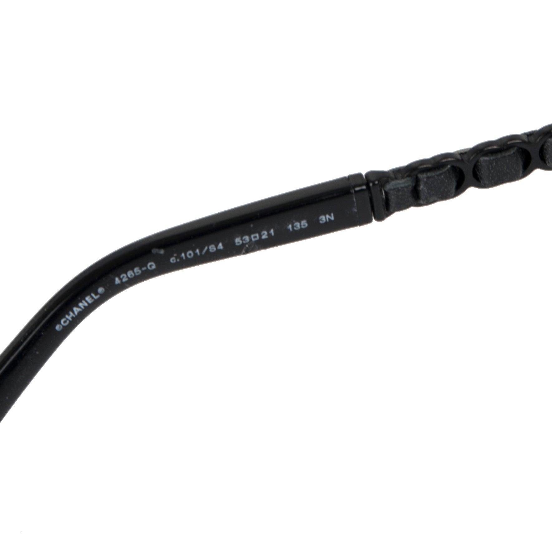 Chanel 4265-Q Round Sunglasses w/ Leather Case