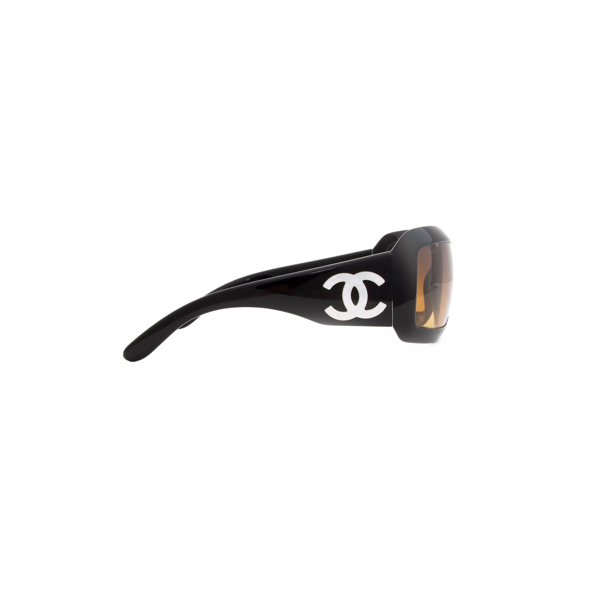 Chanel 5076-H CC Mother of Pearl Sunglasses w/ Box & Case