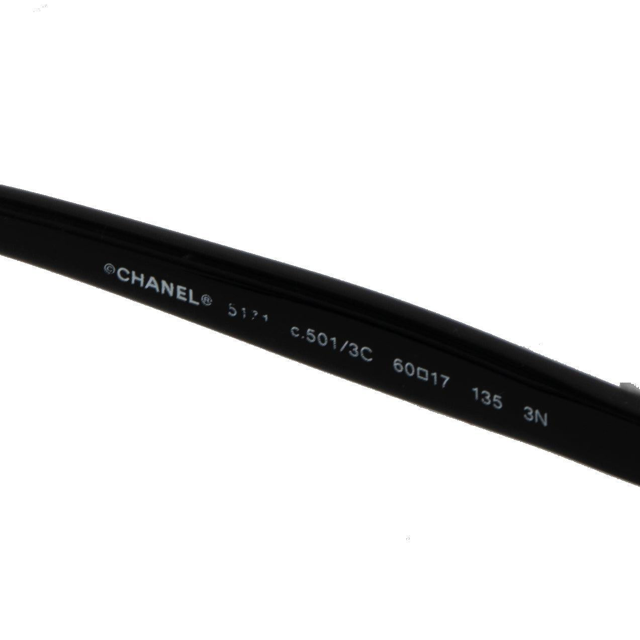 Chanel 5171 CC Bow Square Sunglasses w/ Case