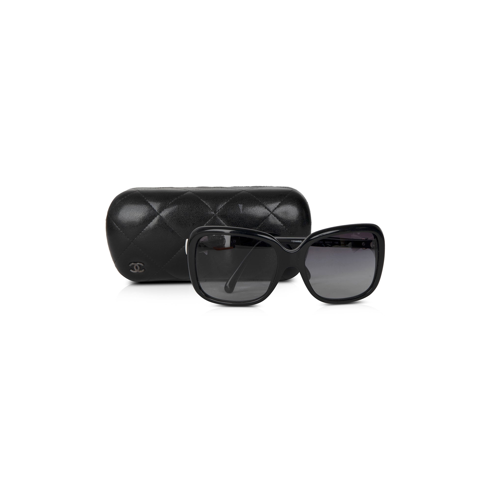 Chanel 5171 CC Bow Square Sunglasses w/ Case