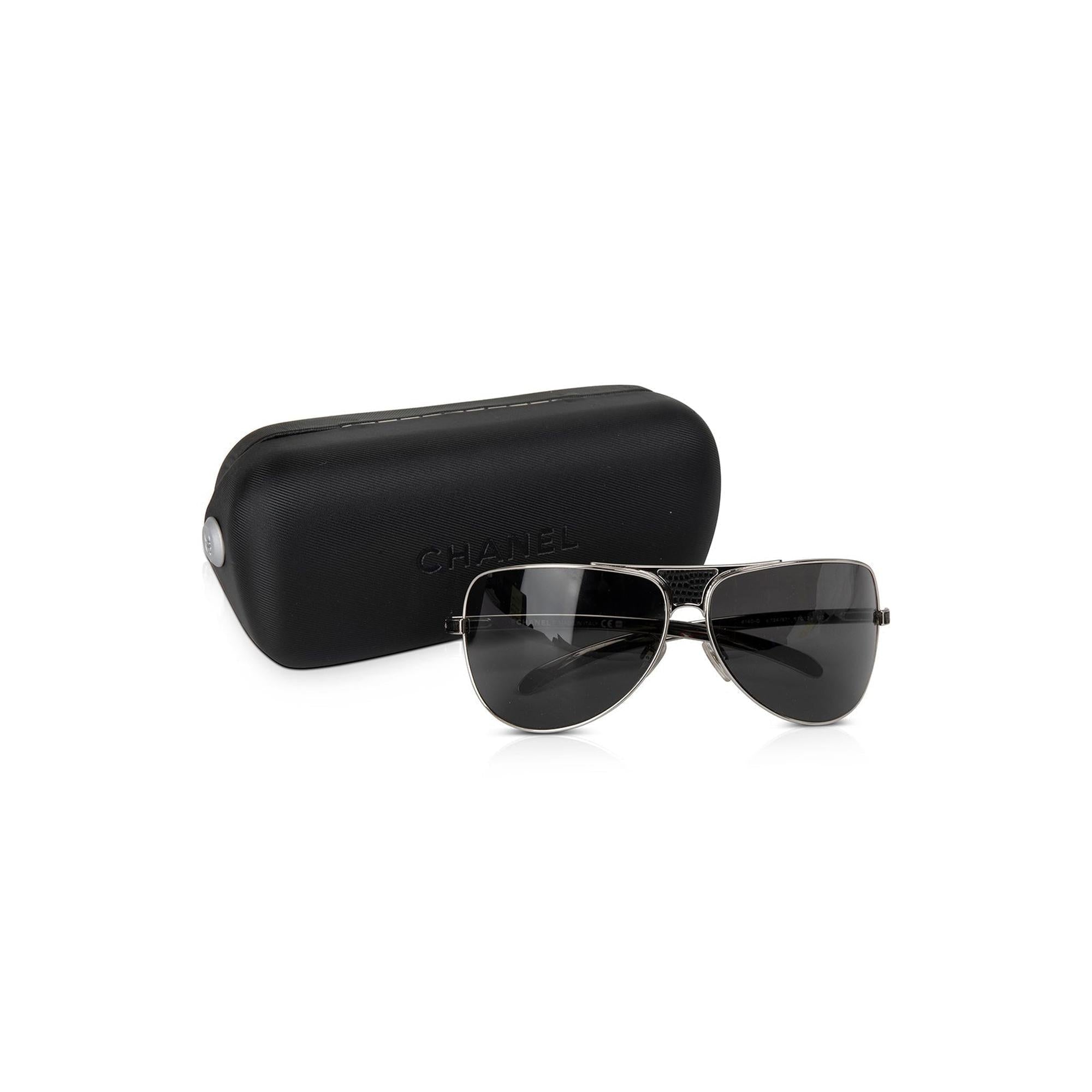 Chanel Aviator Sunglasses w/ Case