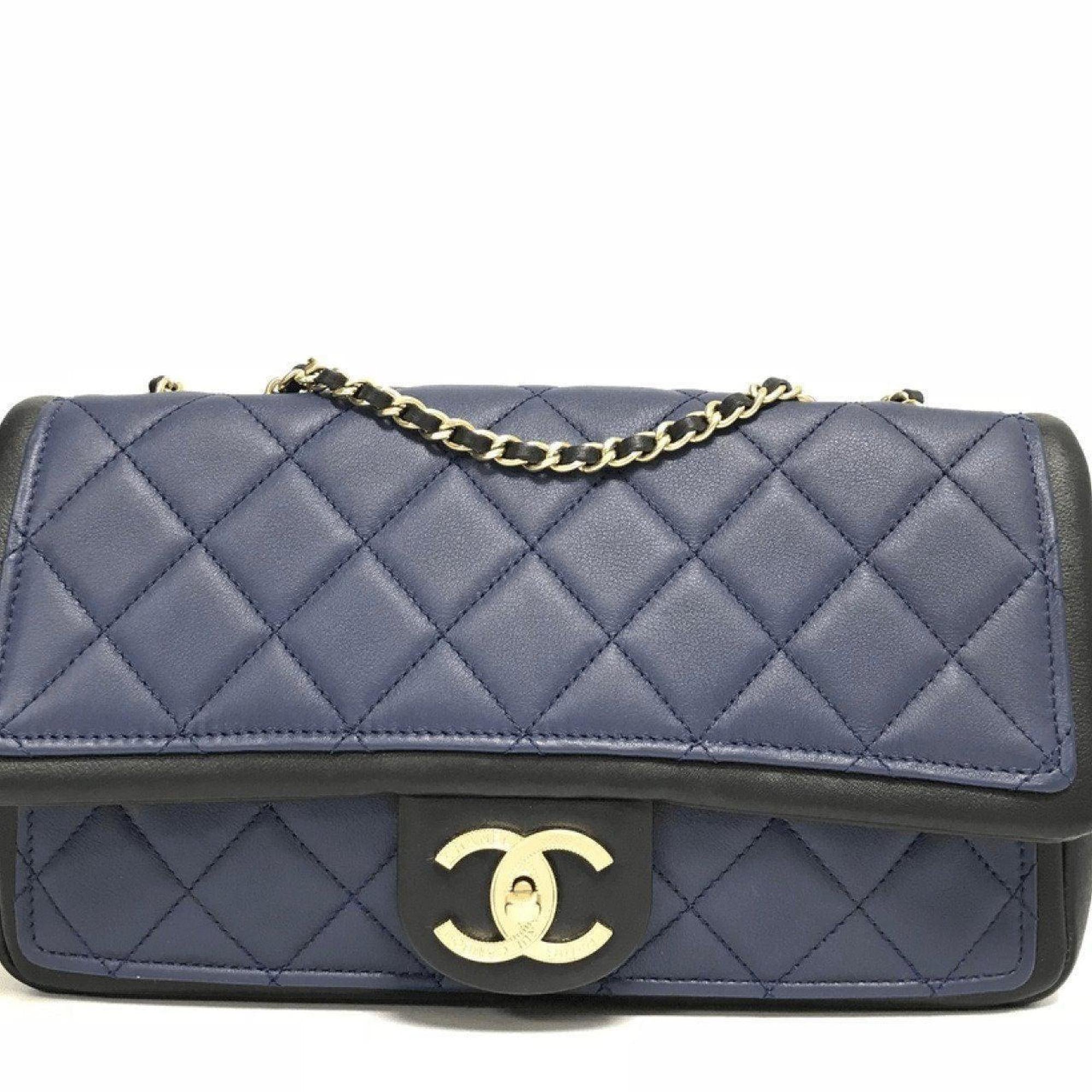Chanel Bicolor Medium Flap Bag