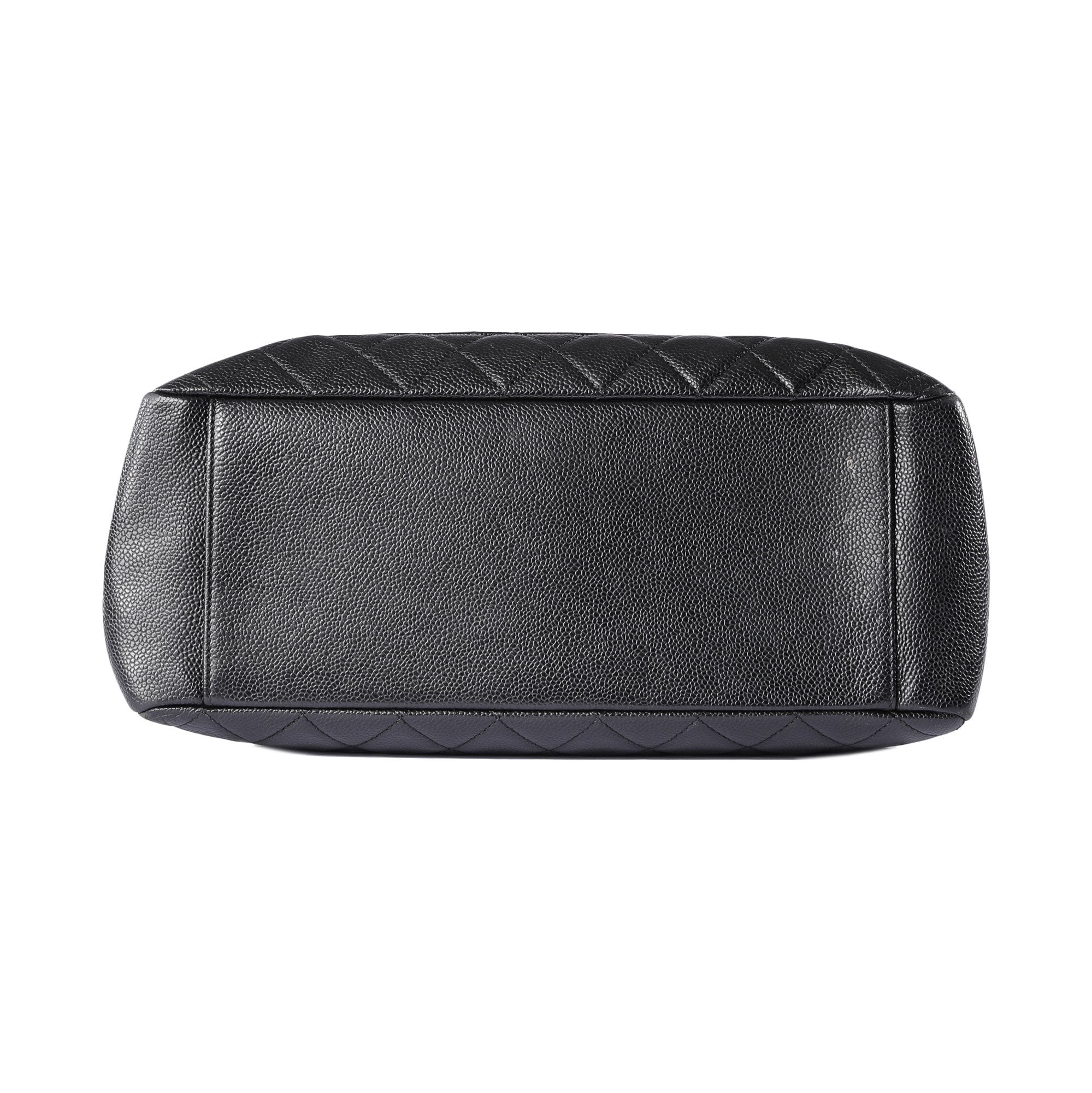 Chanel Black Caviar Leather Grand Shopping Tote (GST)