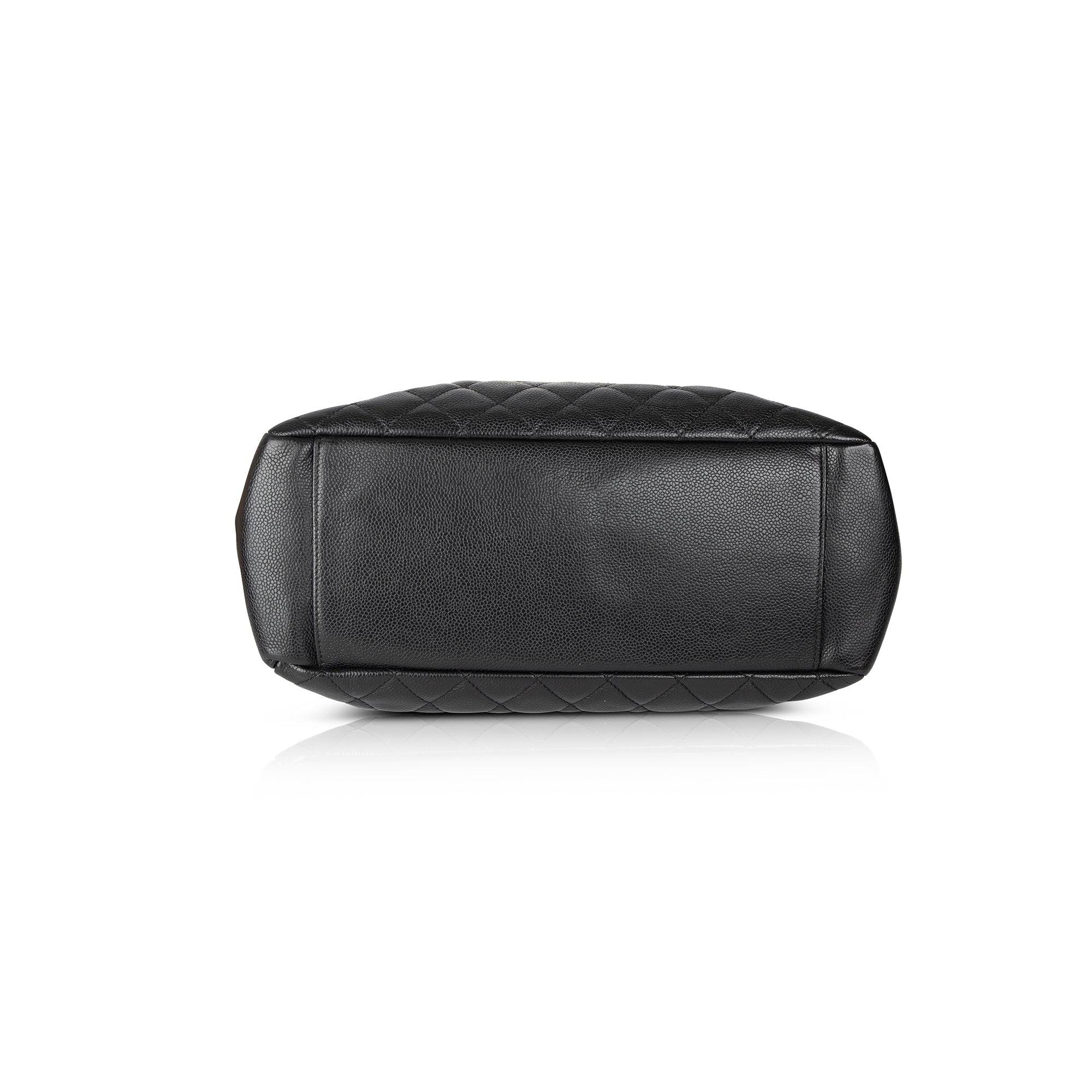Chanel Black Caviar Leather Grand Shopping Tote (GST)