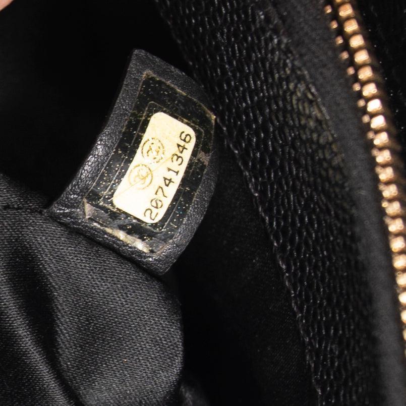Chanel Black Caviar Leather Grand Shopping Tote (GST) w/ Authenticity Card