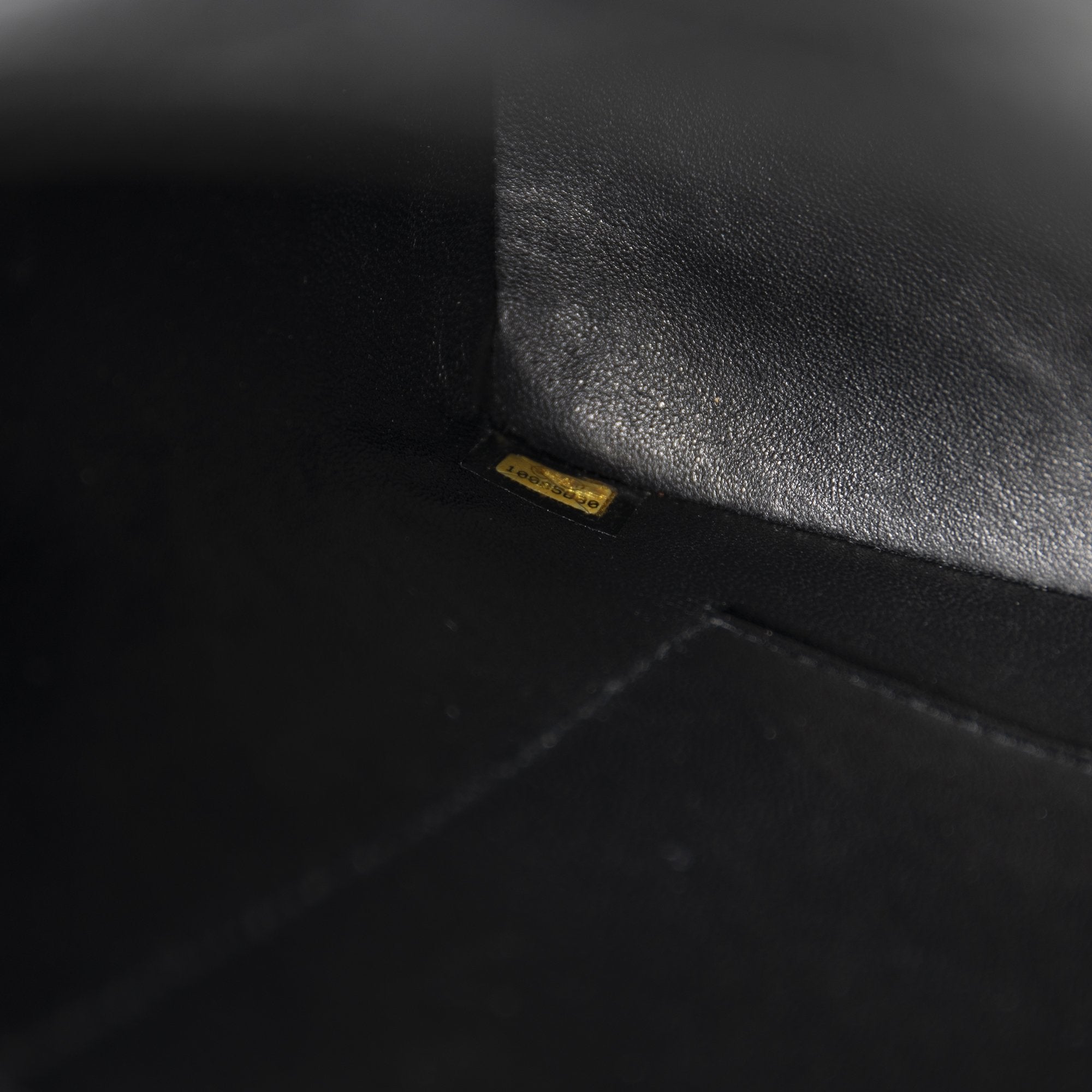 Chanel Black Caviar Medallion Tote