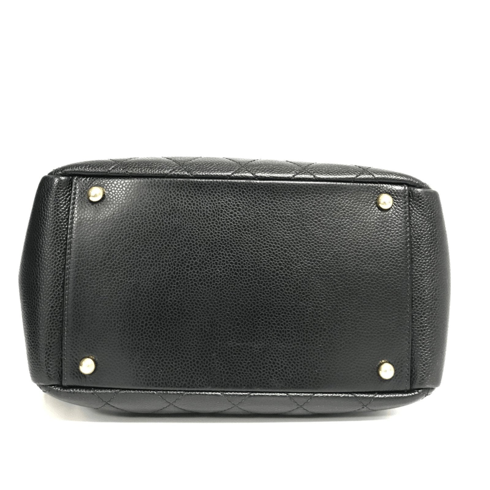 Chanel Black Caviar Petite Timeless Tote