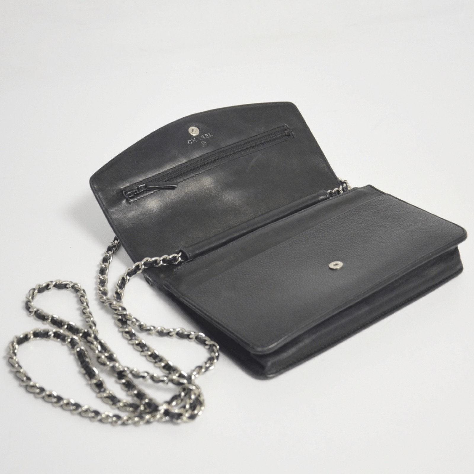 Chanel Black Caviar Timeless WOC