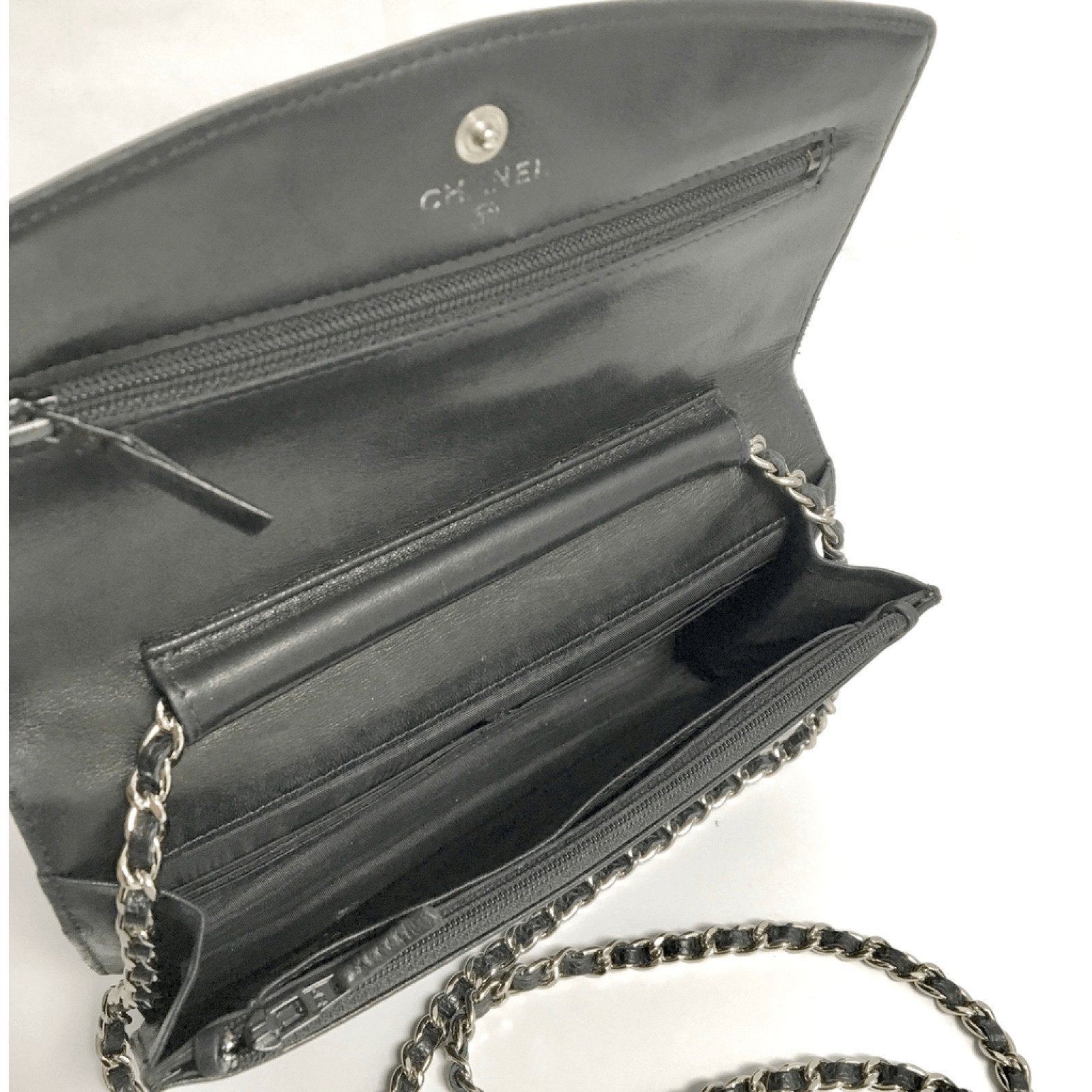 Chanel Black Caviar Timeless WOC