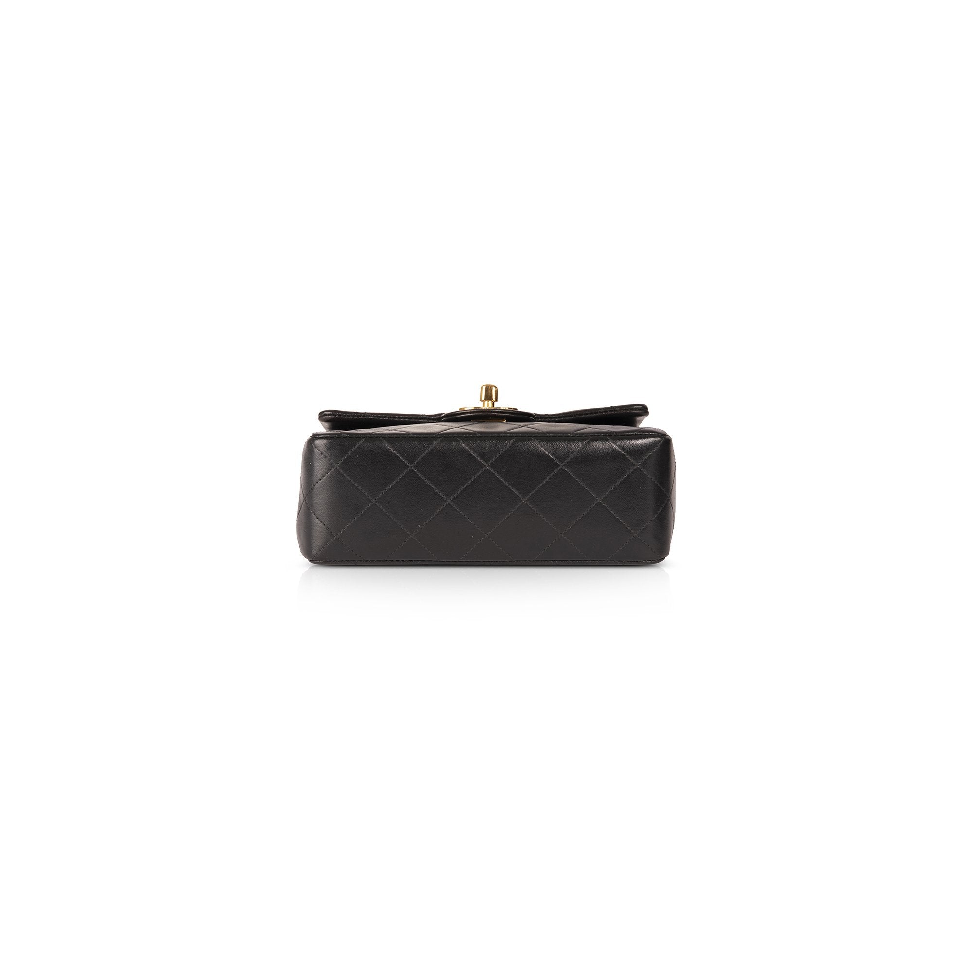 Chanel Black Classic Mini Square Flap Bag