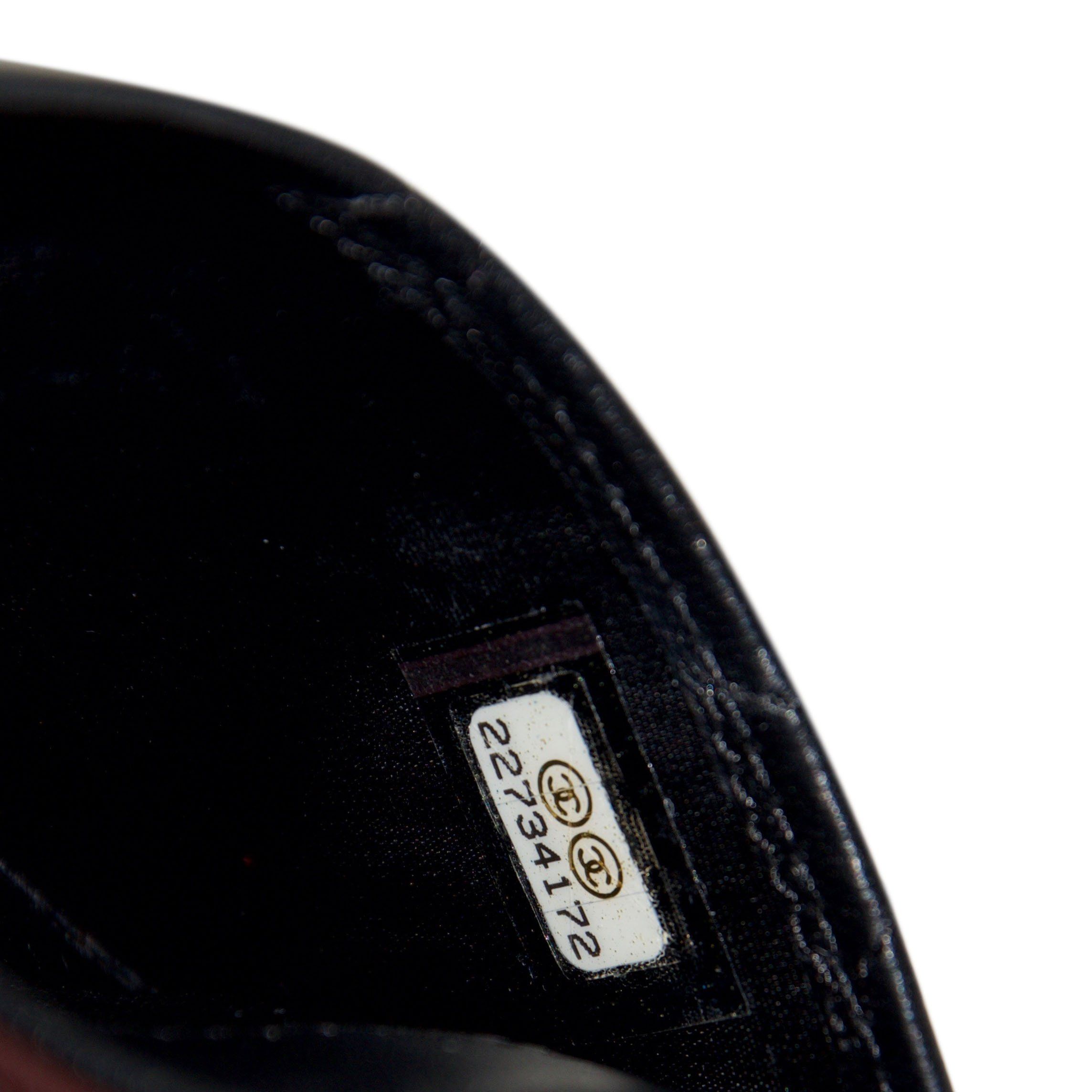 Chanel Black Lambskin Classic Card Holder