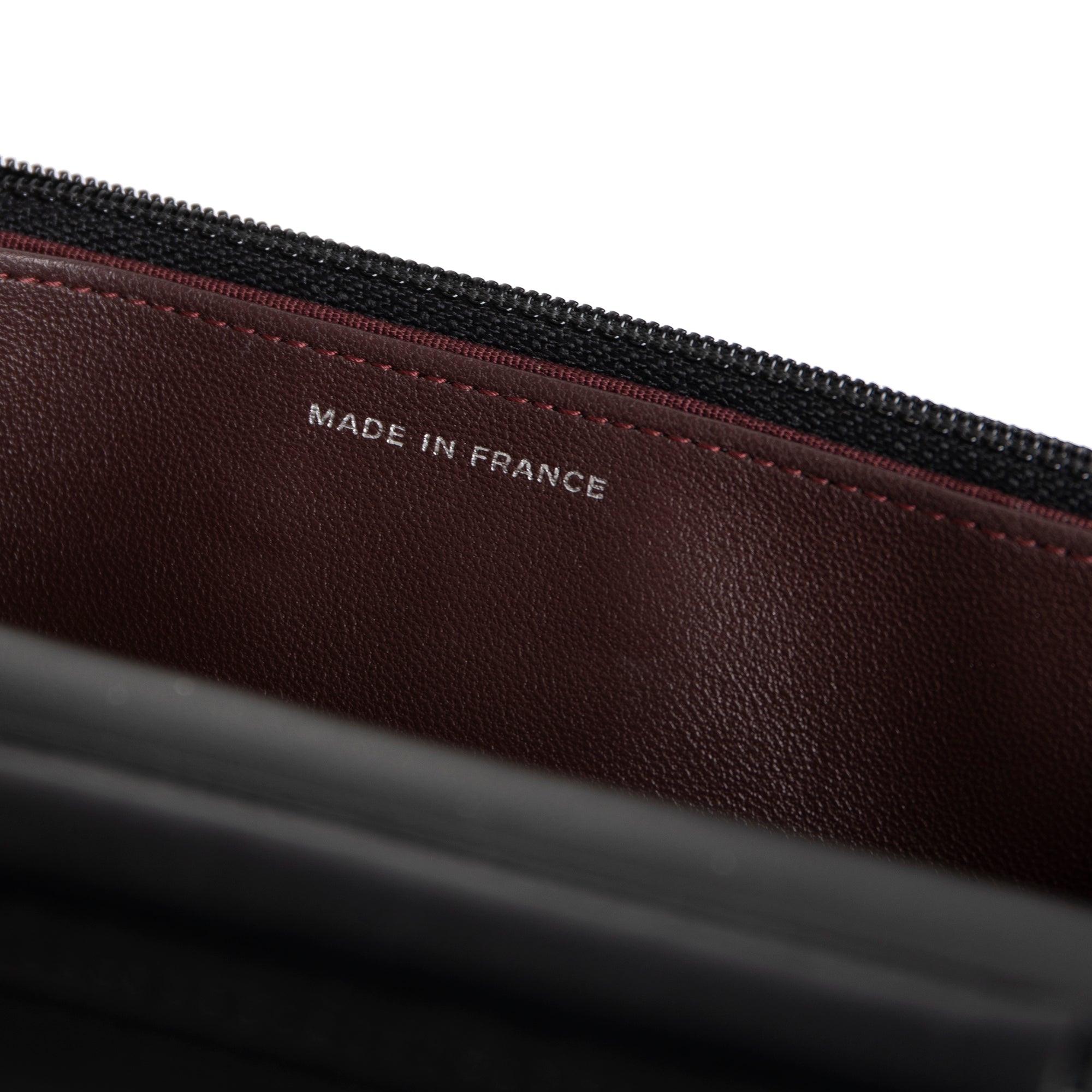 Chanel Black Lambskin Classic Wallet on Chain