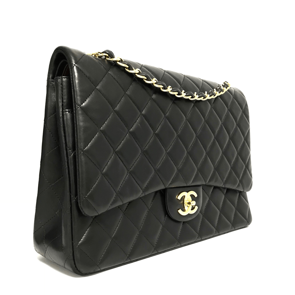 Chanel Black Maxi Flap Bag