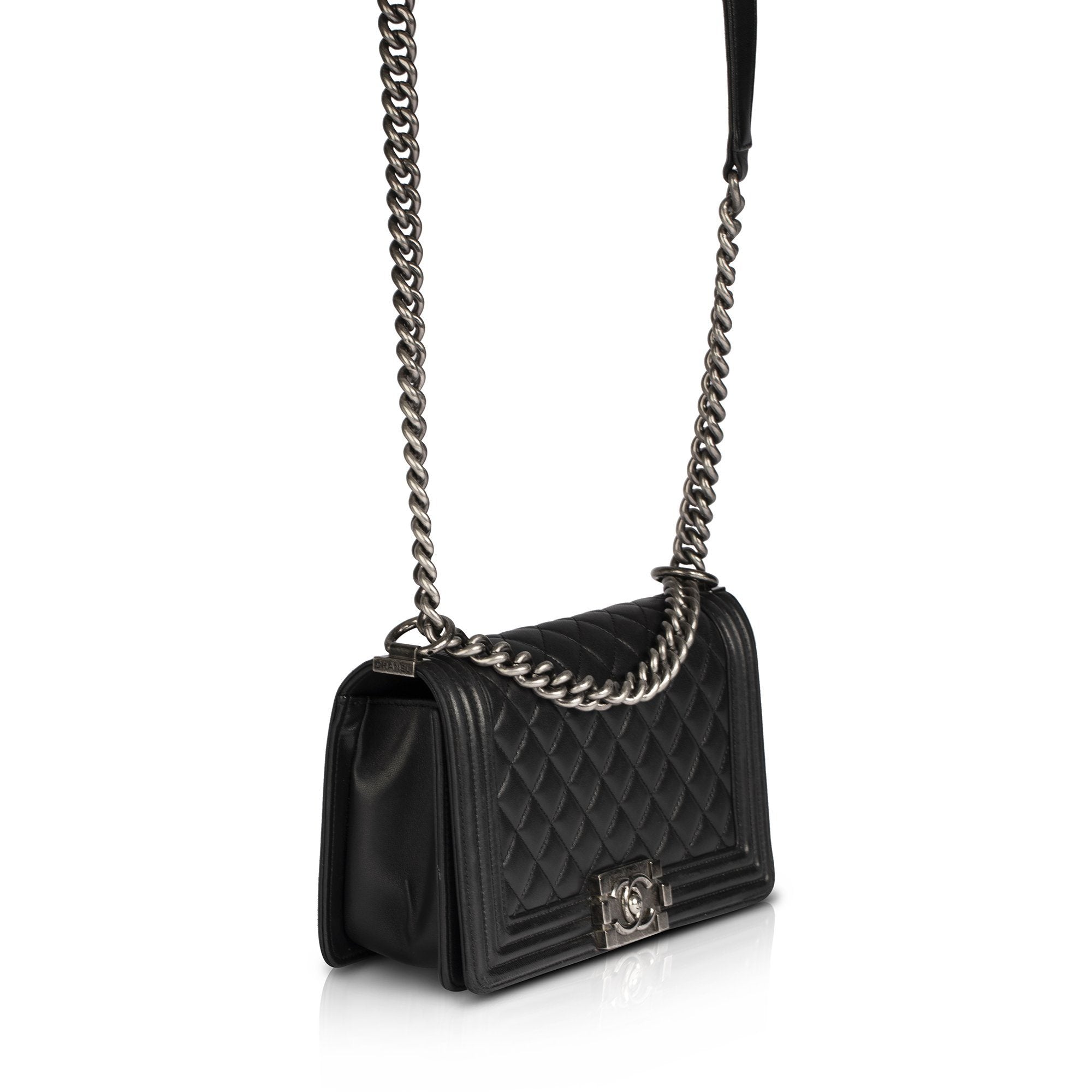 Chanel Black Medium Boy Bag